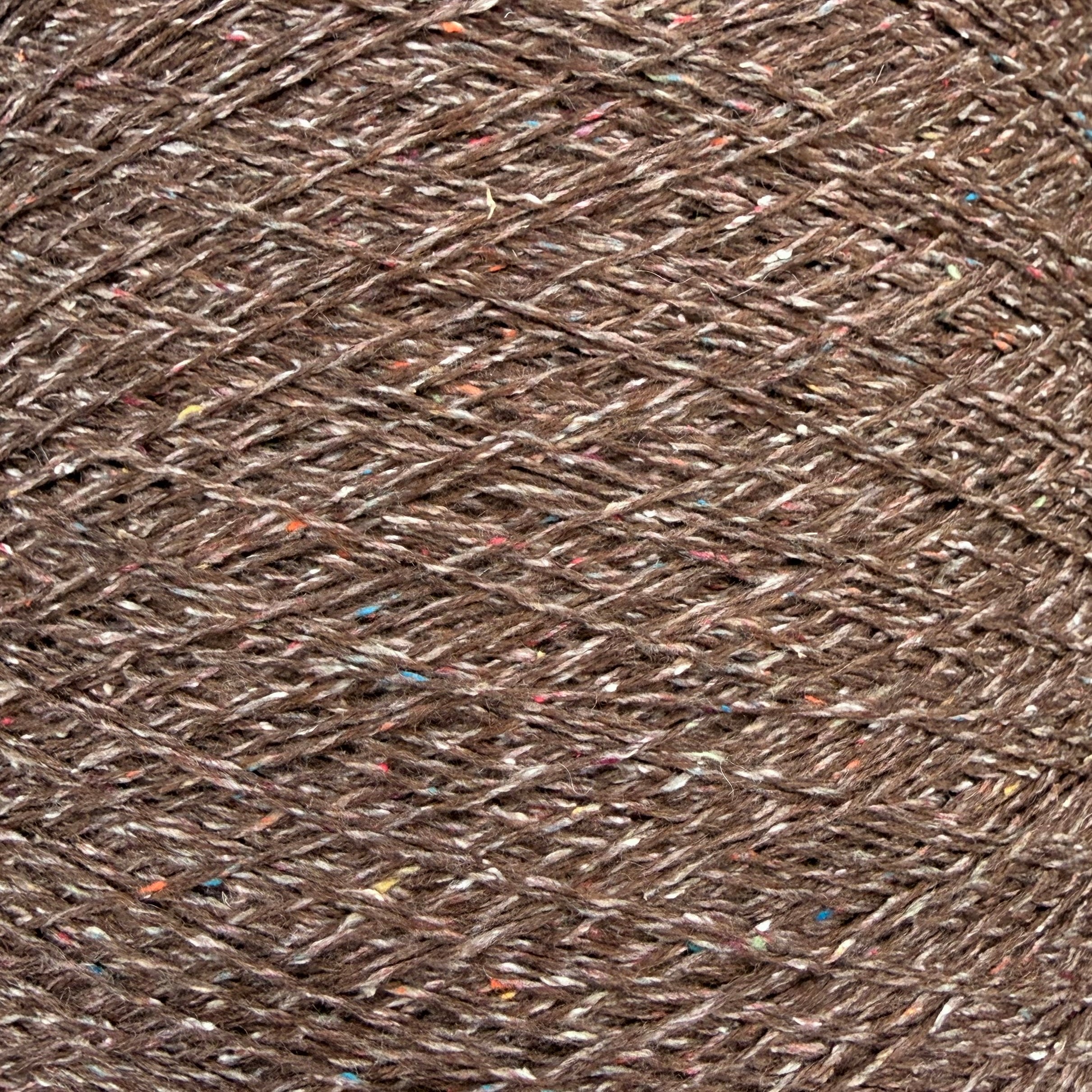 Millefili Art. Cacio e Pepe 1/7800, Kaschmir-Seidenmischung, Farbe: Schokolade und Konfetti