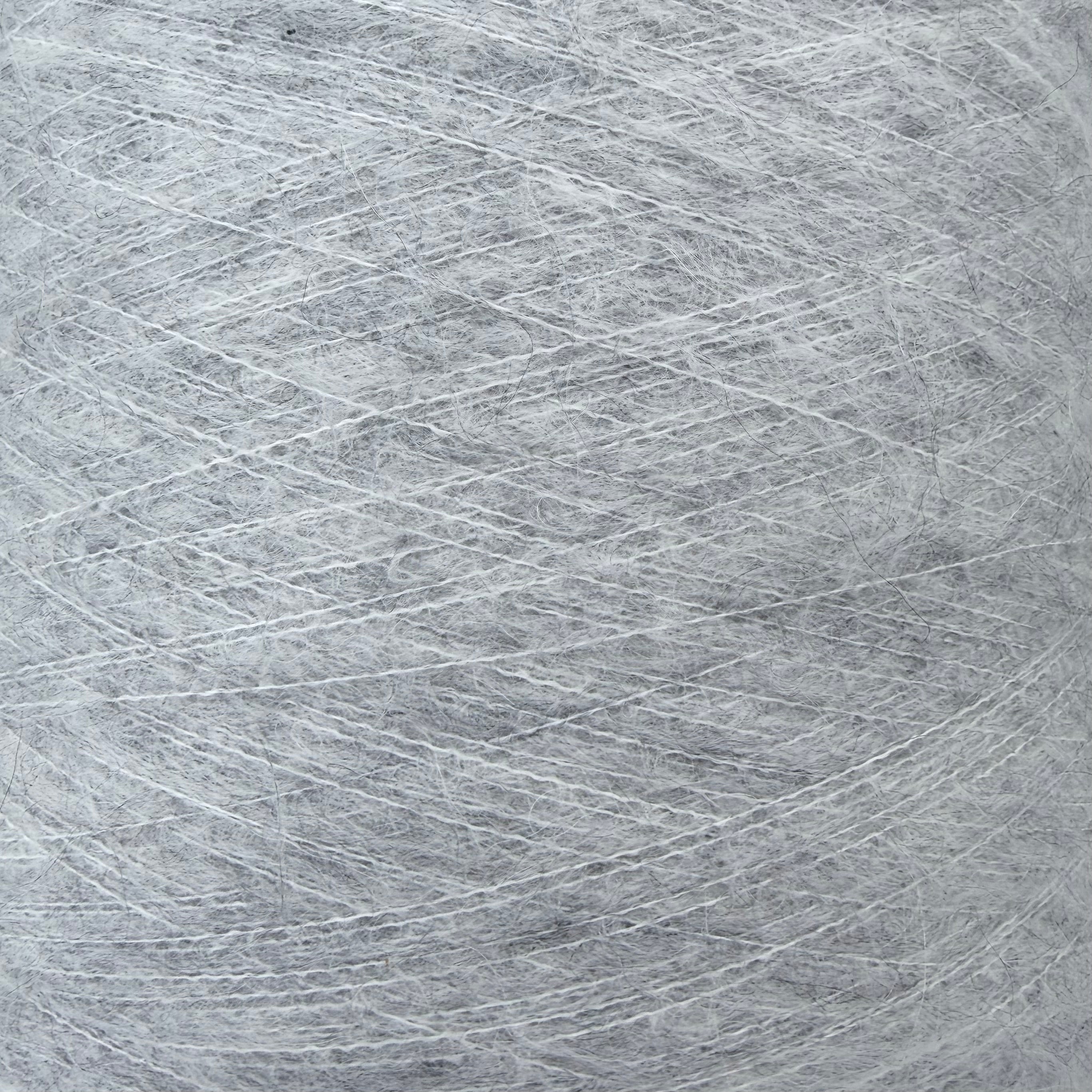 Pecci Filati Art. Milady 1/10 gebürstete Alpakamischung, Farbe: Nebelmélange