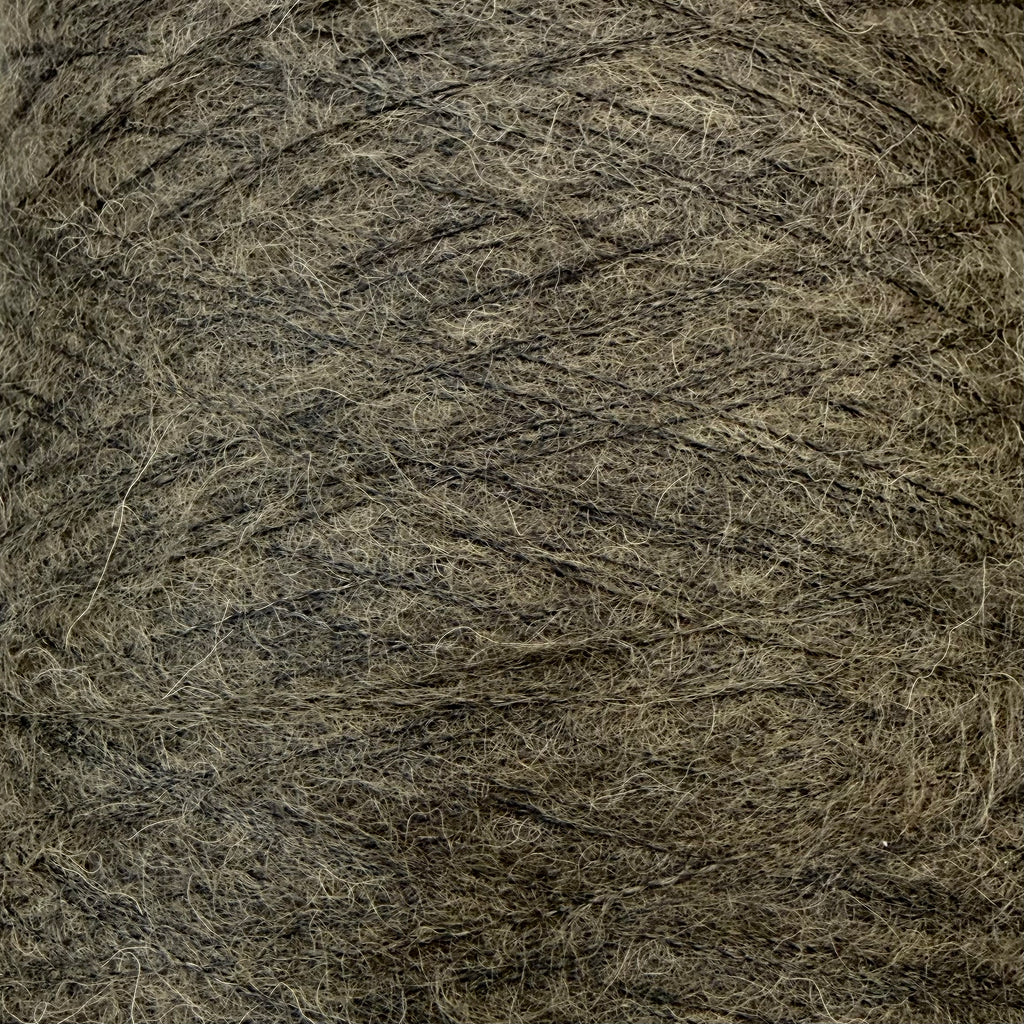 Lanificio dell'Olivo Art. Noir 23000, Alpaka-Mohair-Mischung, Farbe: Nori