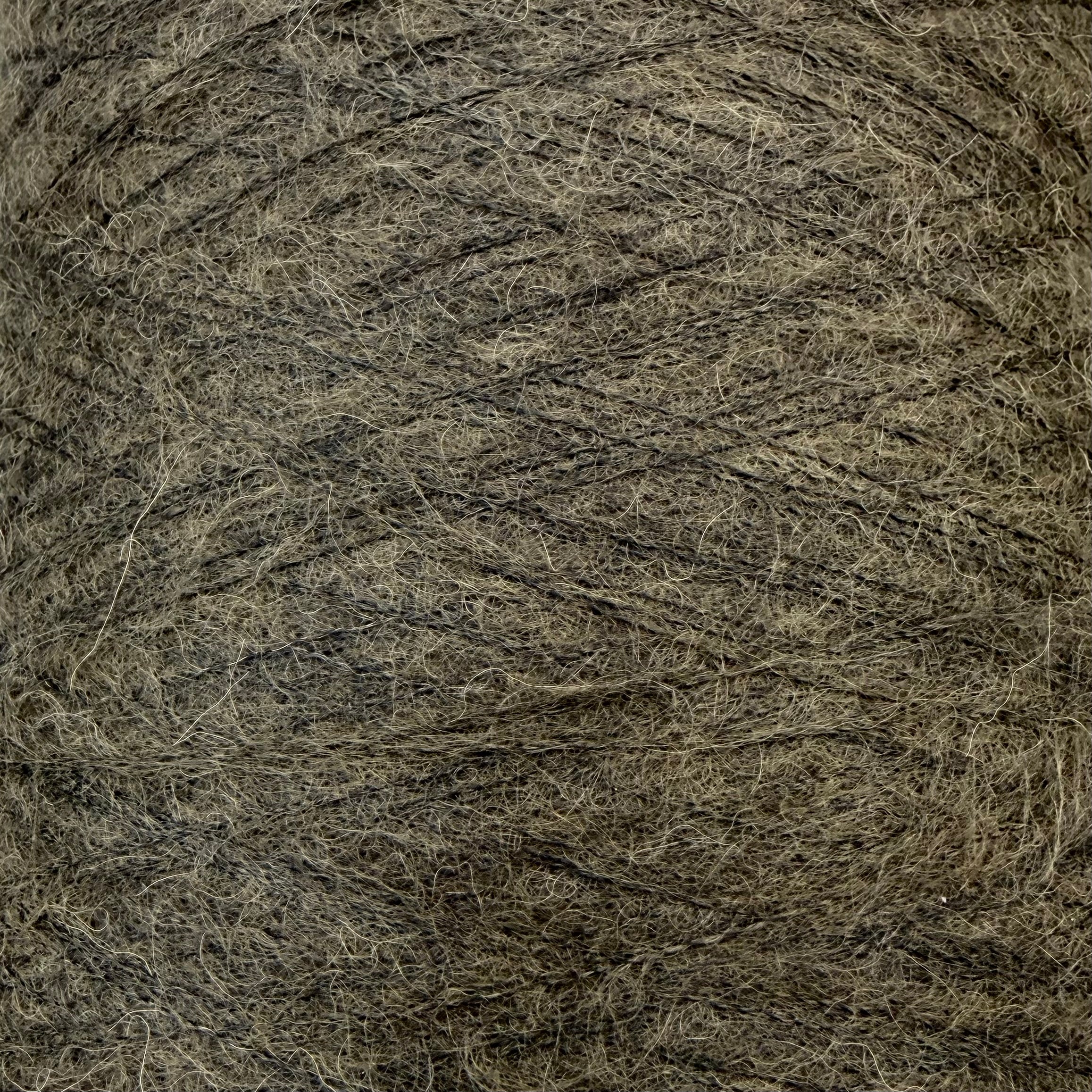 Lanificio dell'Olivo Art. Noir 23000, Alpaka-Mohair-Mischung, Farbe: Nori