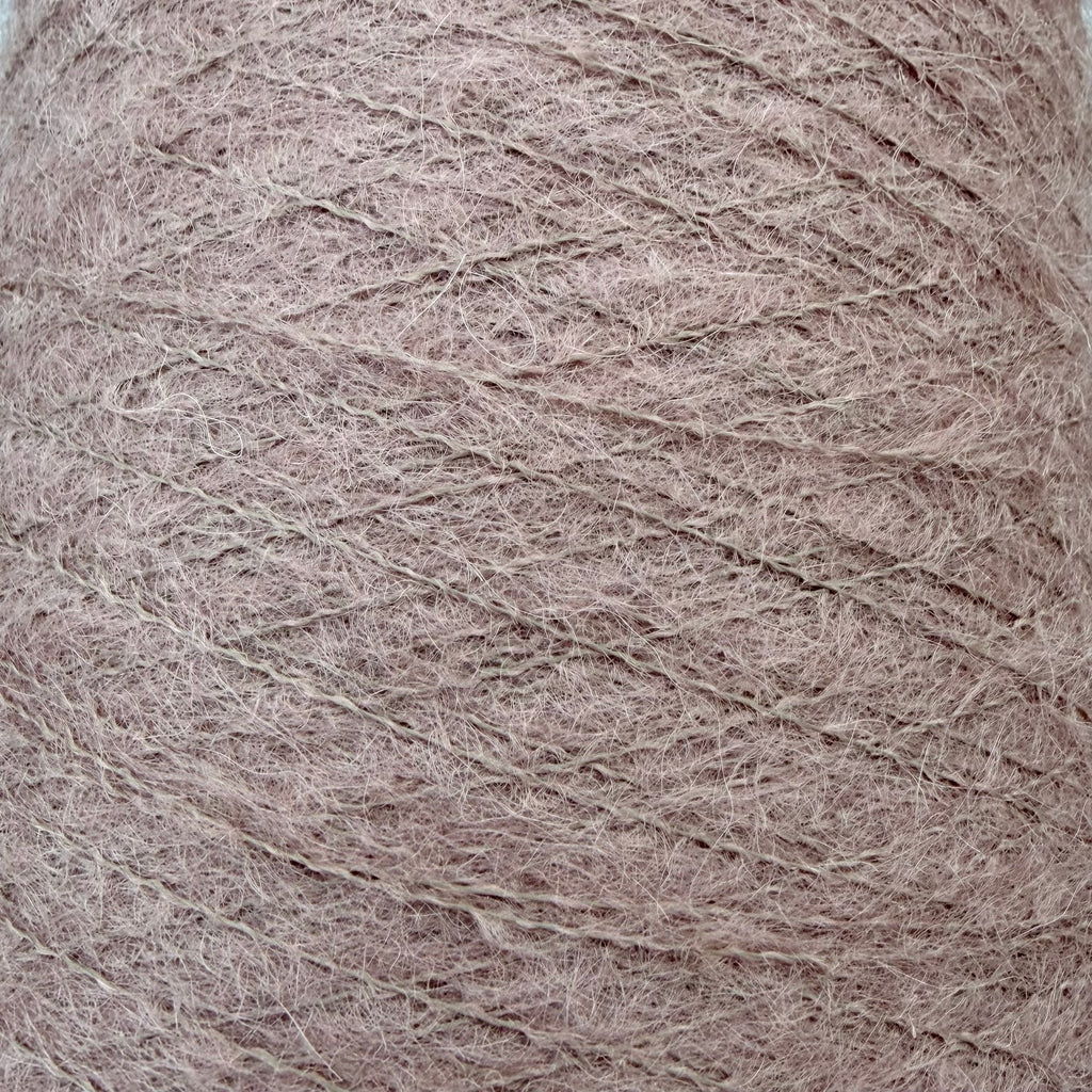 Lanificio dell’Olivo art. Quebec 10000, alpaca-mohair blend, col. Cacao