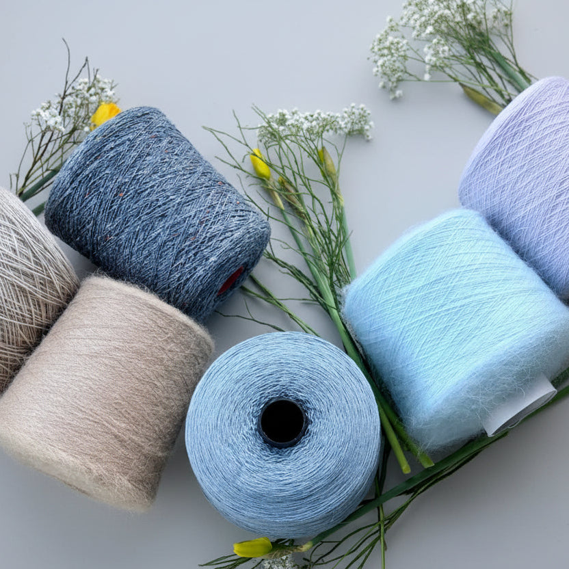 when yarn blooms..