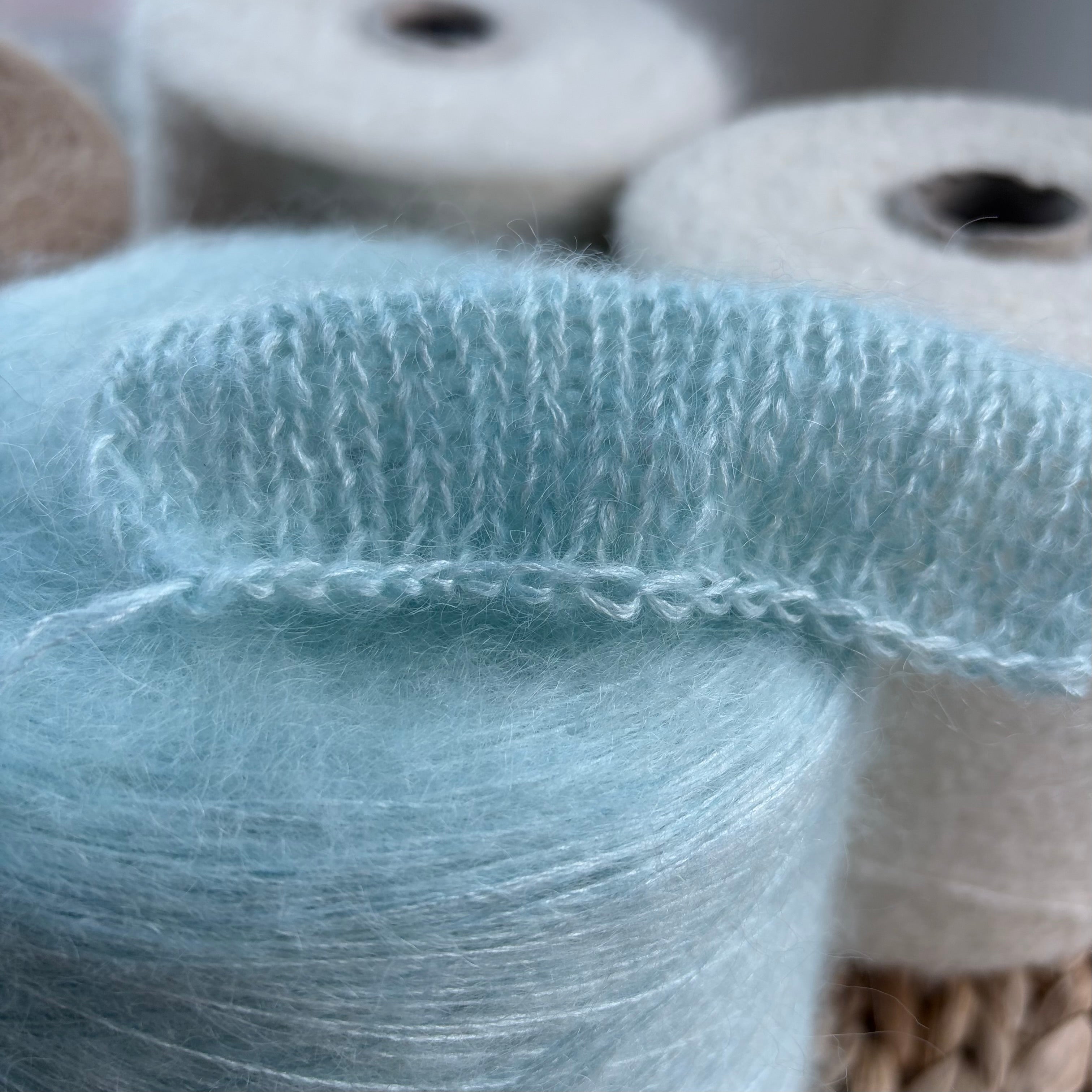Ri.Go Art. Silkid 8500, Seidenmohair, Farbe: Aquamarin