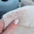 Torcitura di Domaso art. Bella Nm.10000, babyalpaca-kidmohair blend, col. Meringue