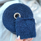 G&G Filati Art. Bouclé 3100, Merinowolle 65 %, Seide 27 %, Polyamid 8 %, Farbe: königsblau