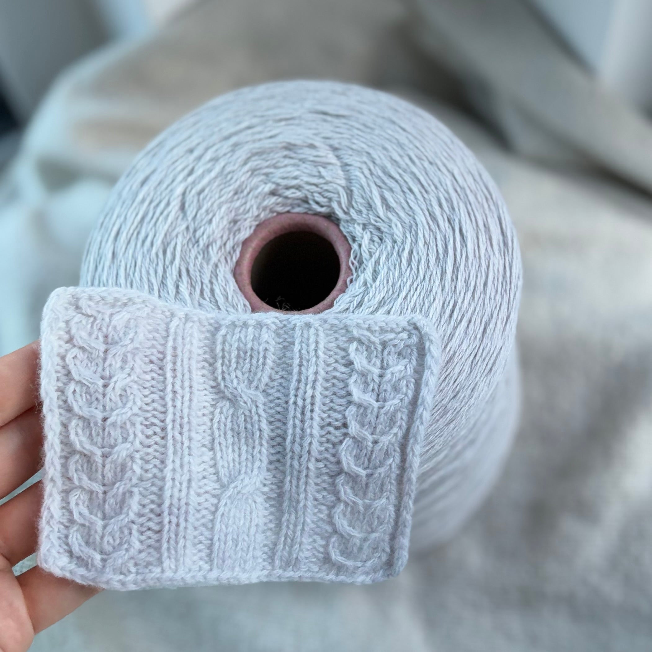 Zegna Baruffa Art. Supergeelong 3/15, Farbe: kreidegrau