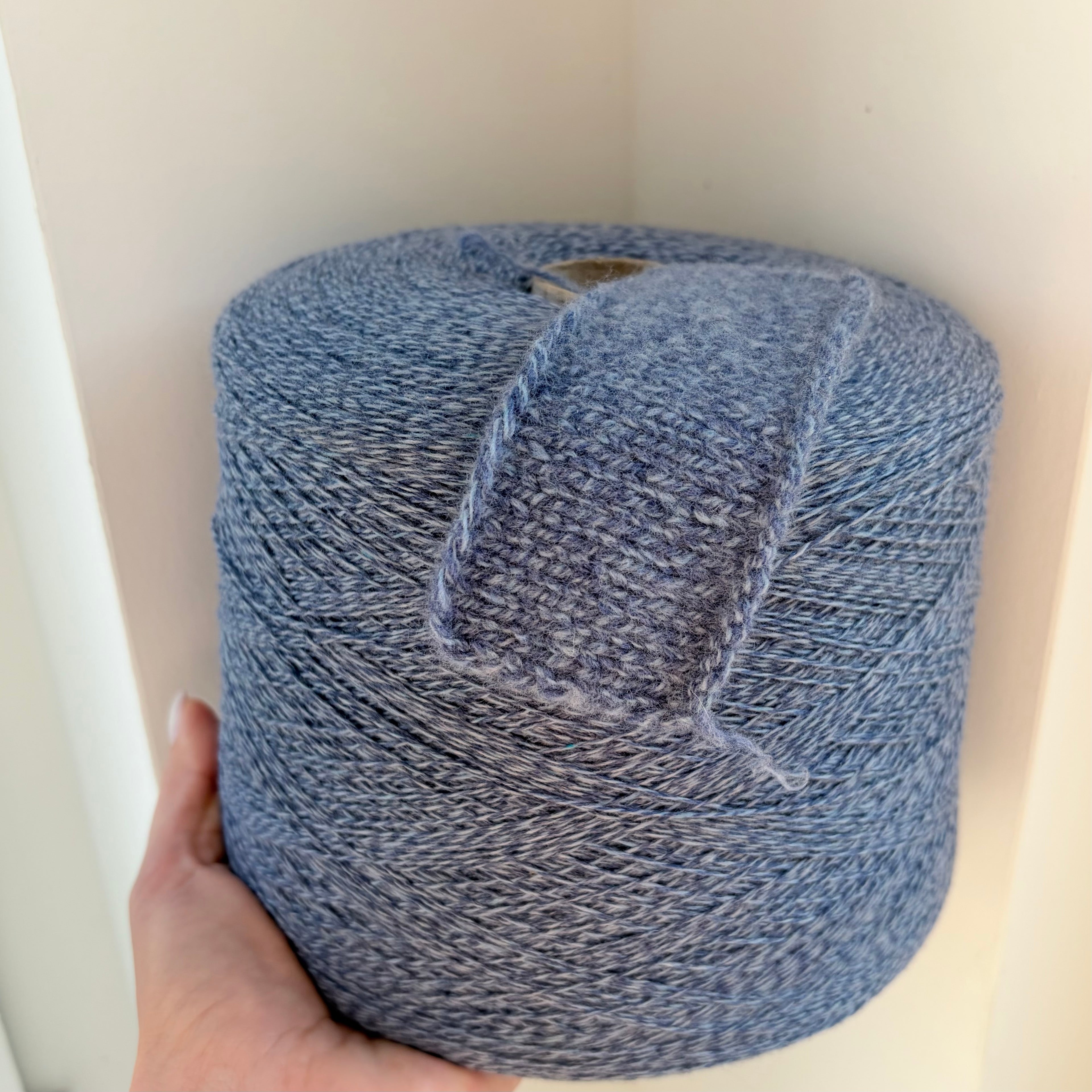 Papi Fabio Art. Dorothy 2/1550 Merino-Kaschmir-Mischung, Farbe: blau Mouline