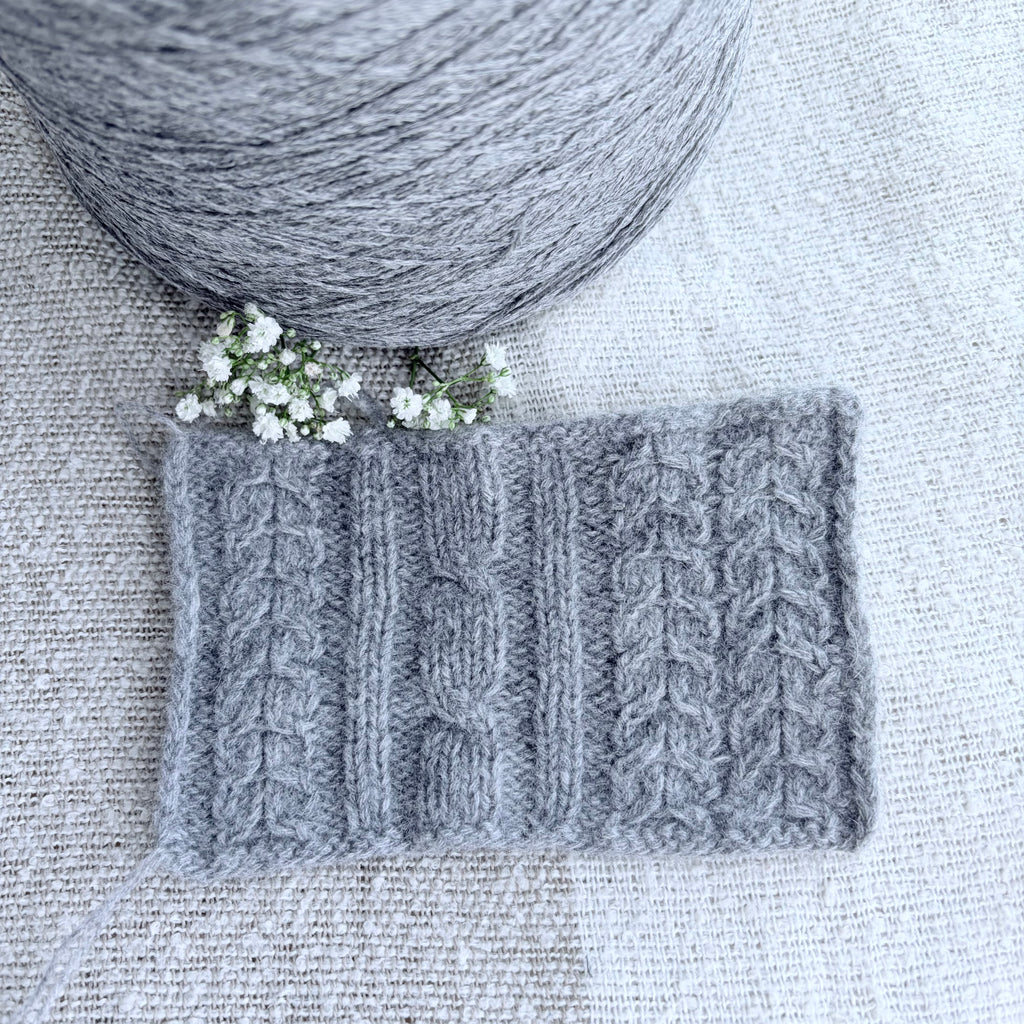 Millefili Art. Concord 2/26, 100 % Kaschmir, Farbe: Elegantes Grau