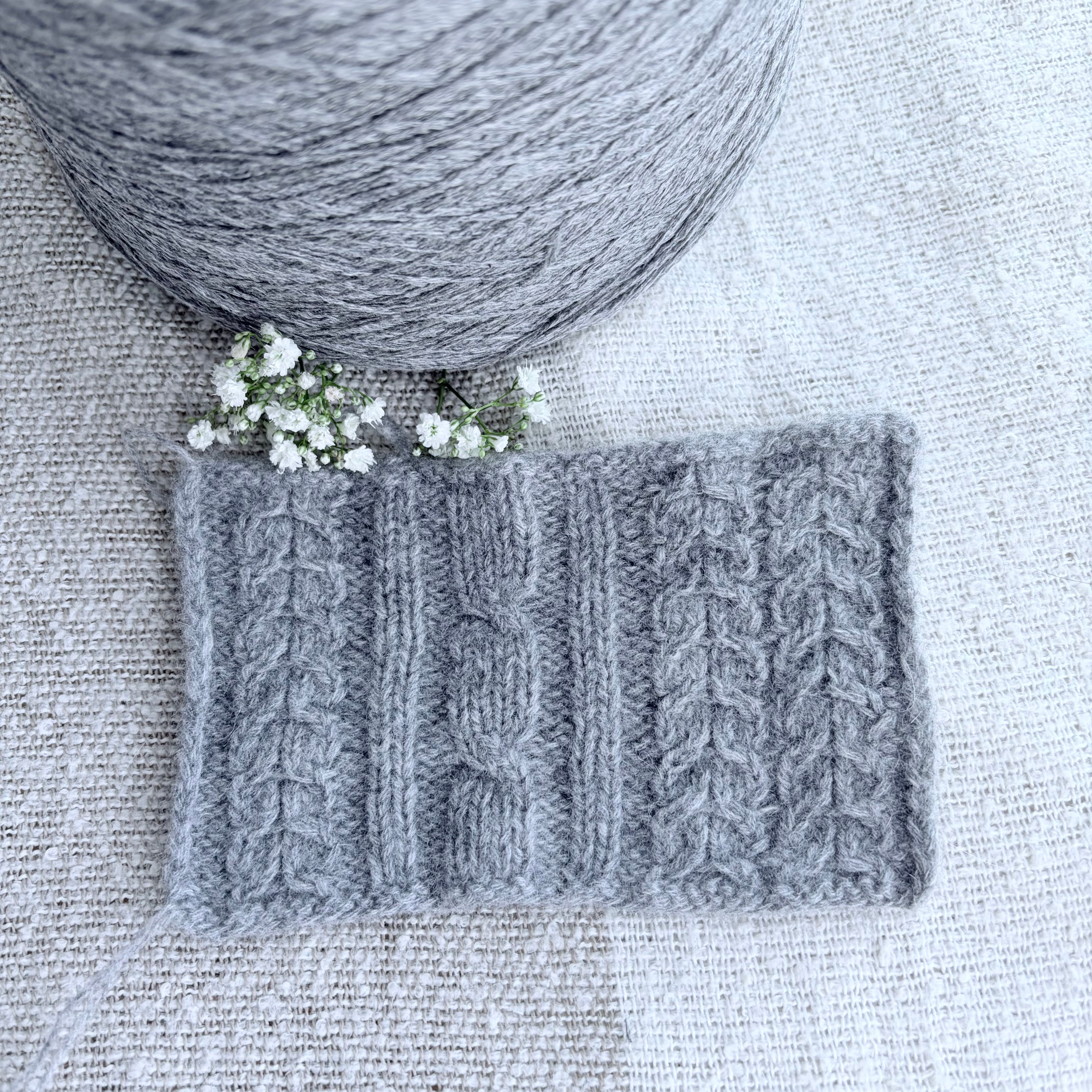 Millefili Art. Concord 2/26, 100 % Kaschmir, Farbe: Elegantes Grau