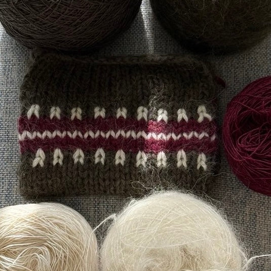 Olimpias Art. Chakra 1/15 Merino-Kaschmir-Mischung, Farbe: naturweiß