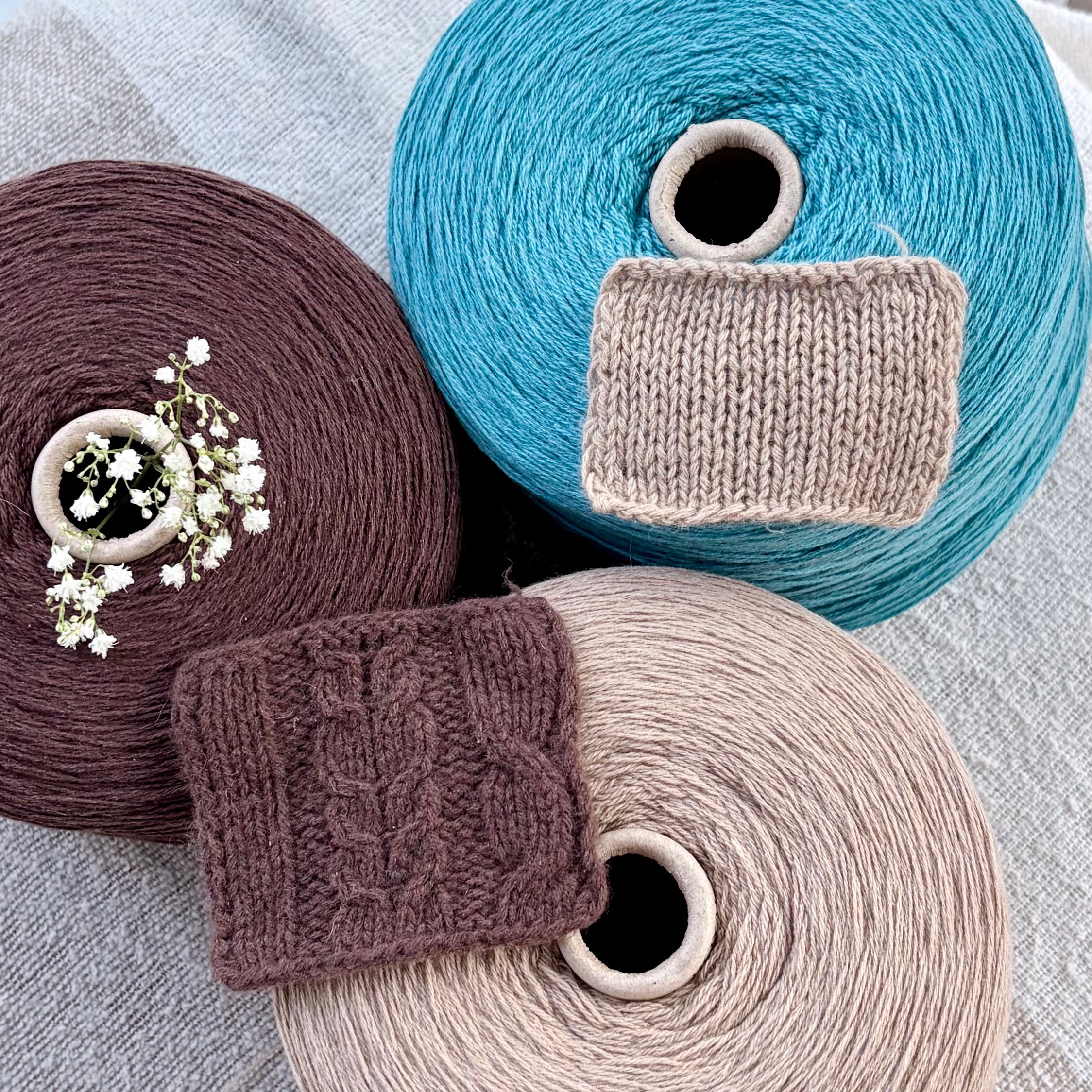 Royal Collection Art. Cashmere 50, 3/21 Merino-Kaschmir-Mischung, Farbe: Brownie