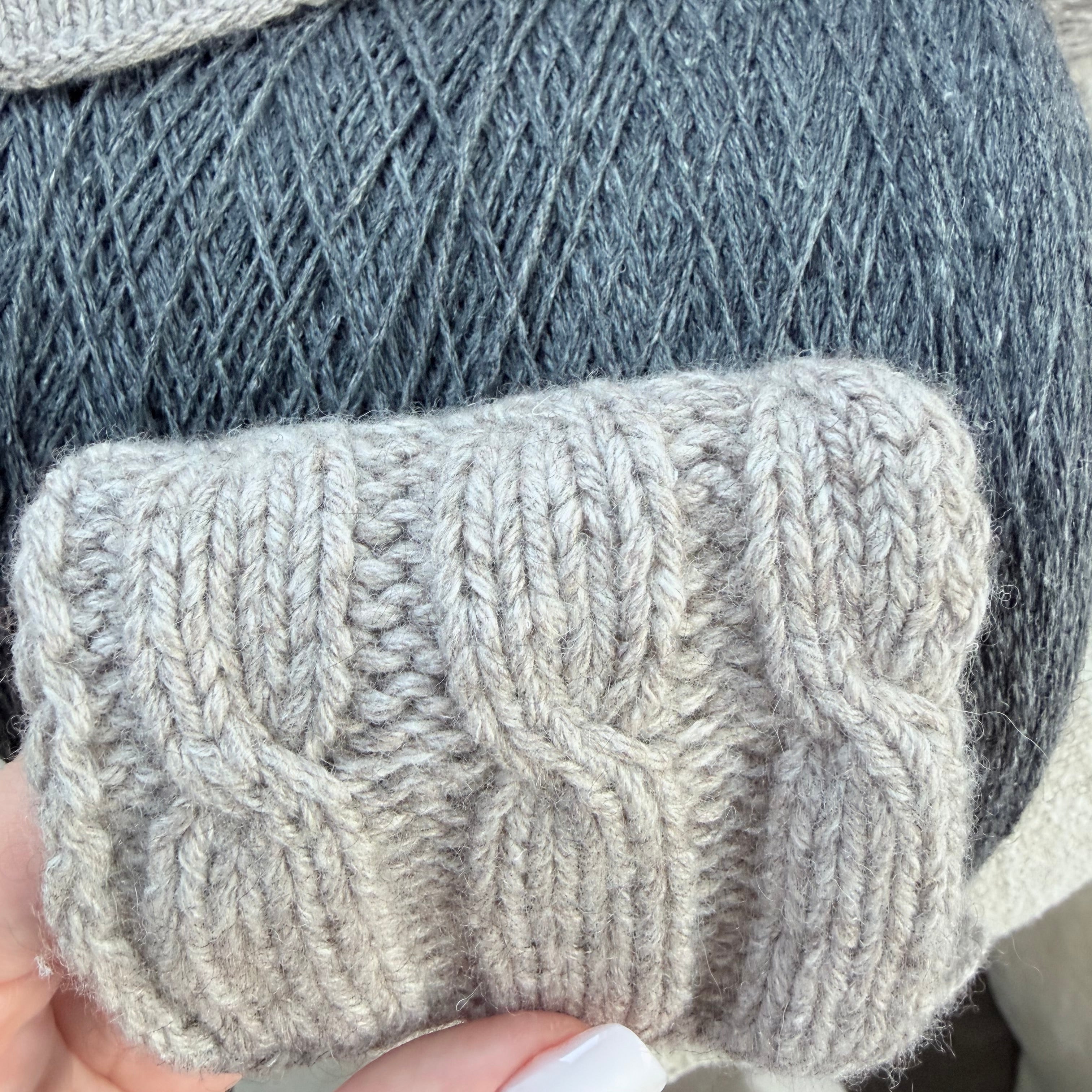 G&G Filati Art. Himalaya 3/15, Yak-Seiden-Kaschmir-Merino-Mischung, Farbe: graubeige