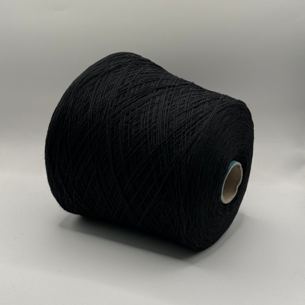 Zegna Baruffa Art. Kent 2/18, Merino 100%, Farbe: Einfach Schwarz