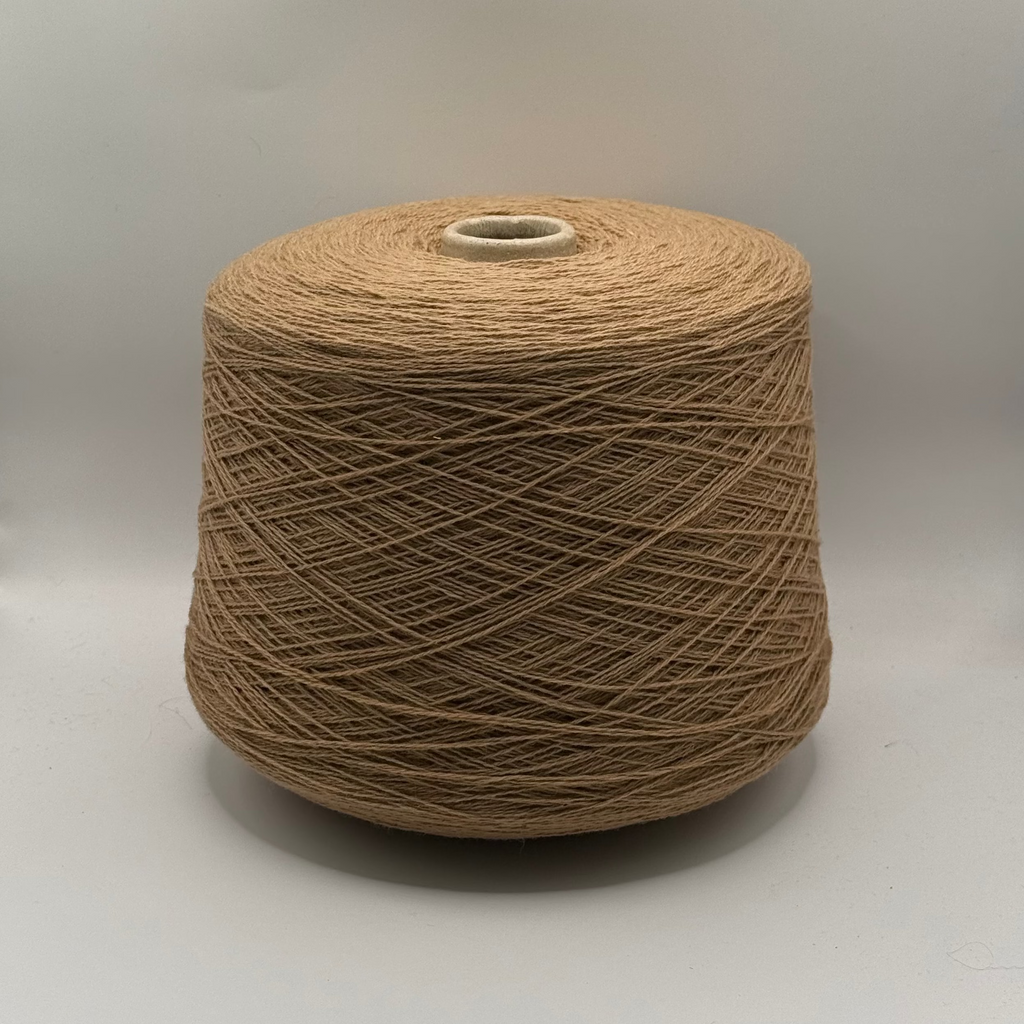 Linsieme art. Kirman 2/14,  merino cashmere blend, col. Cream toffee