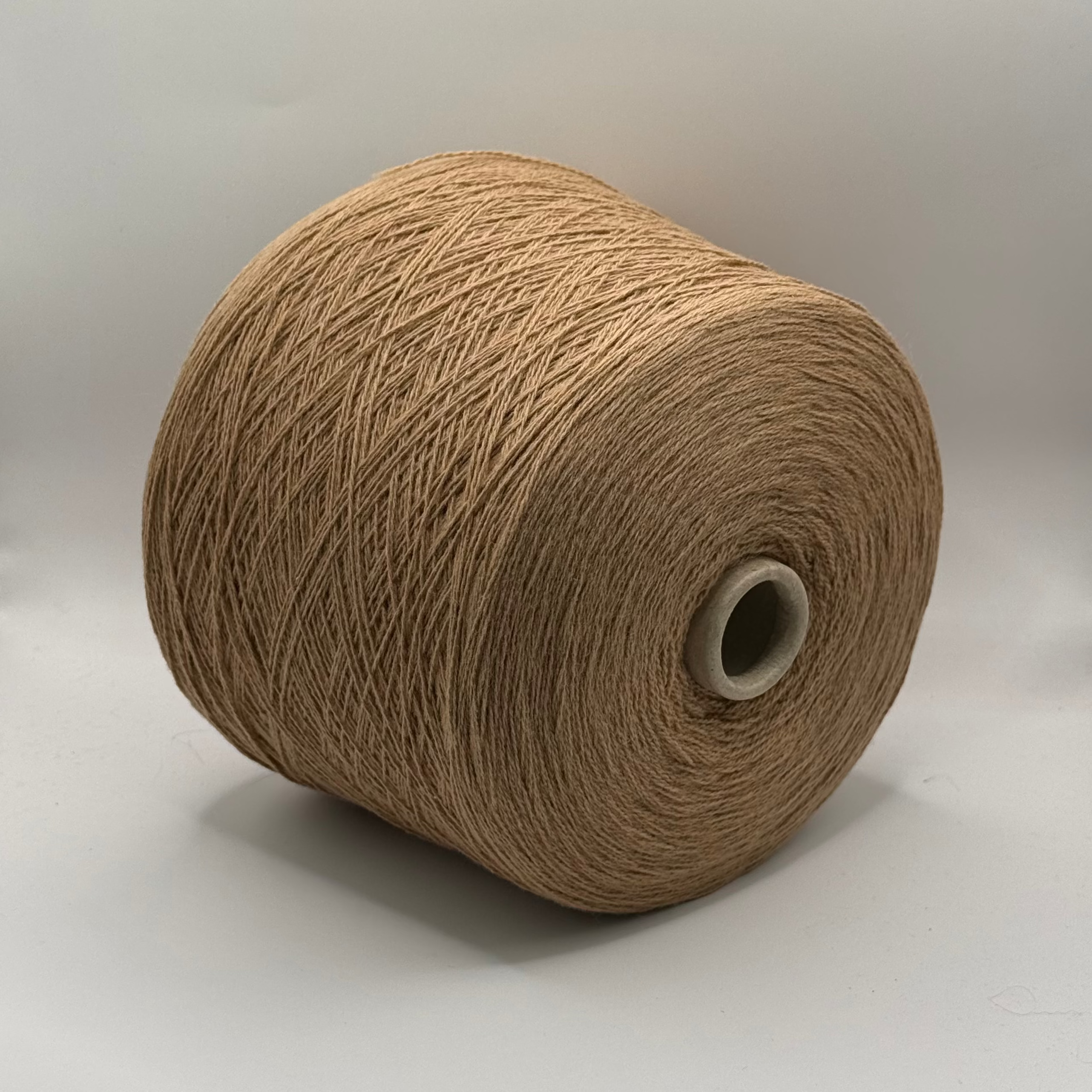 Linsieme Art. Kirman 2/14, Merino-Kaschmir-Mischung, Farbe: Creme-Toffee