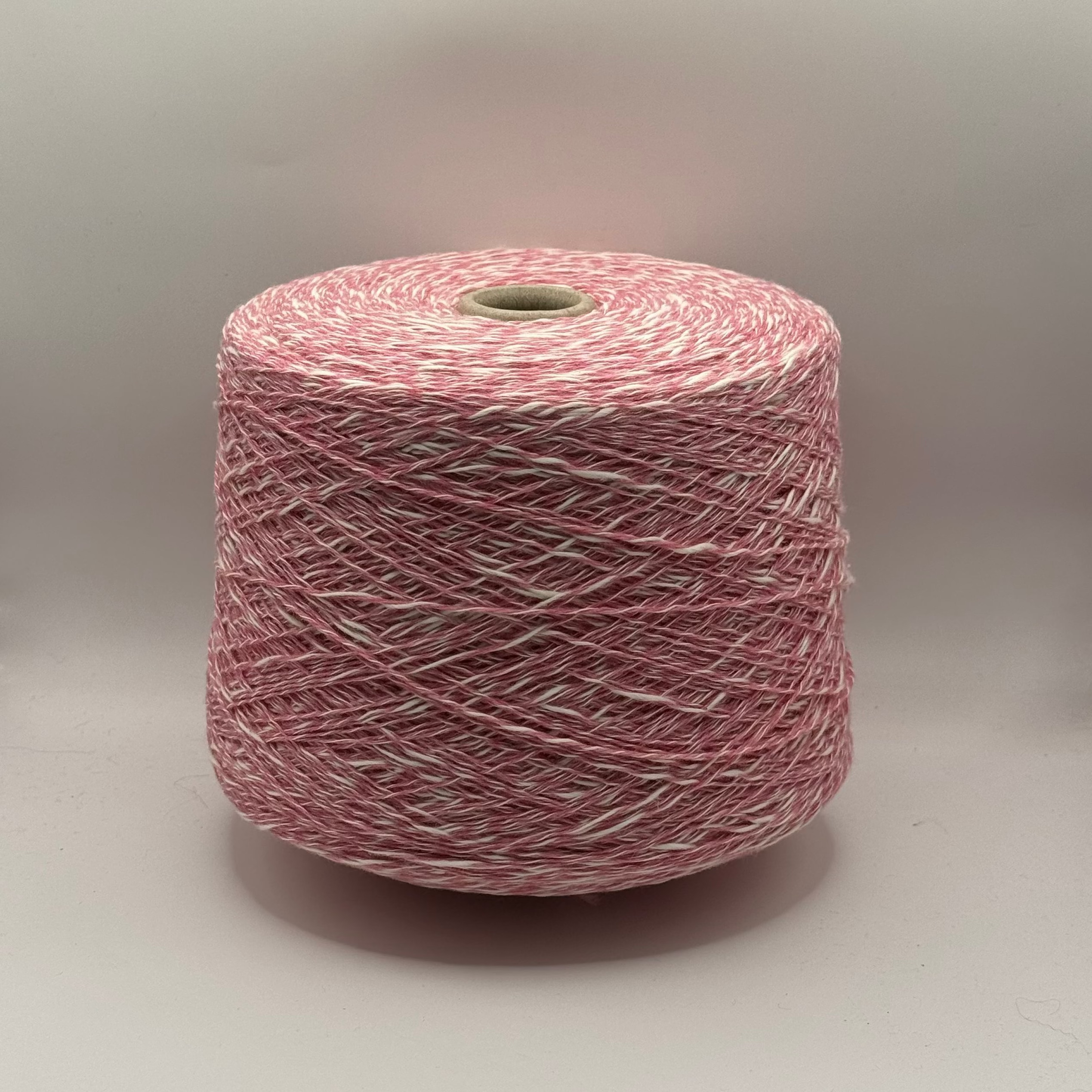 Millefili Art. Lorco 4100,  Woll-Baumwoll-Mischung, Farbe: Strawberry Twist Cream