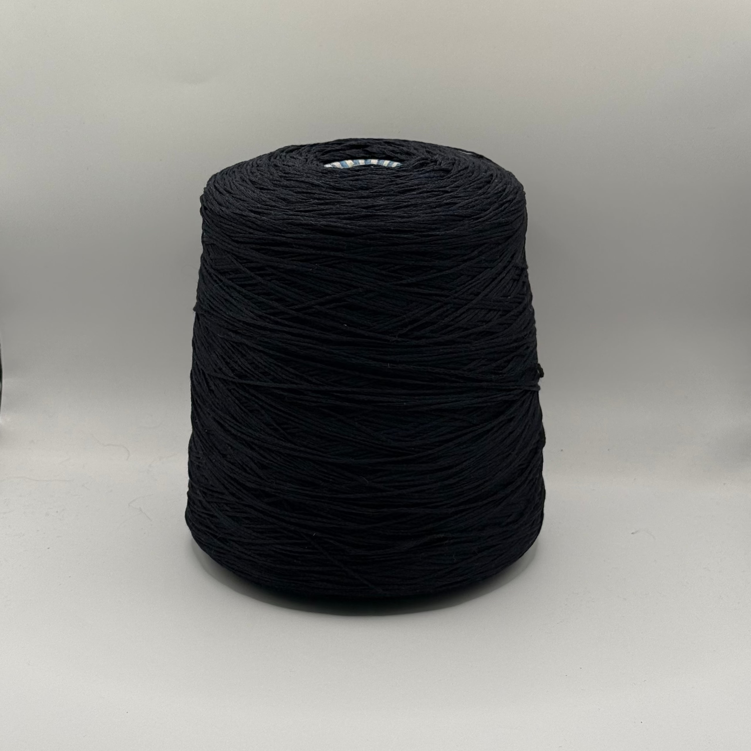 Zegna Baruffa Art. Kyoto 3500, Seiden-Baumwoll-Mischung, Farbe: Rabenfeder