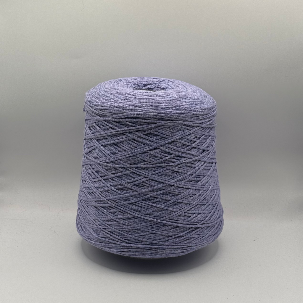 G&G Filati, Art. Cash30-cotton 2100, Baumwoll-Kaschmir-Mischung, Farbe: Blueberry Milkshake