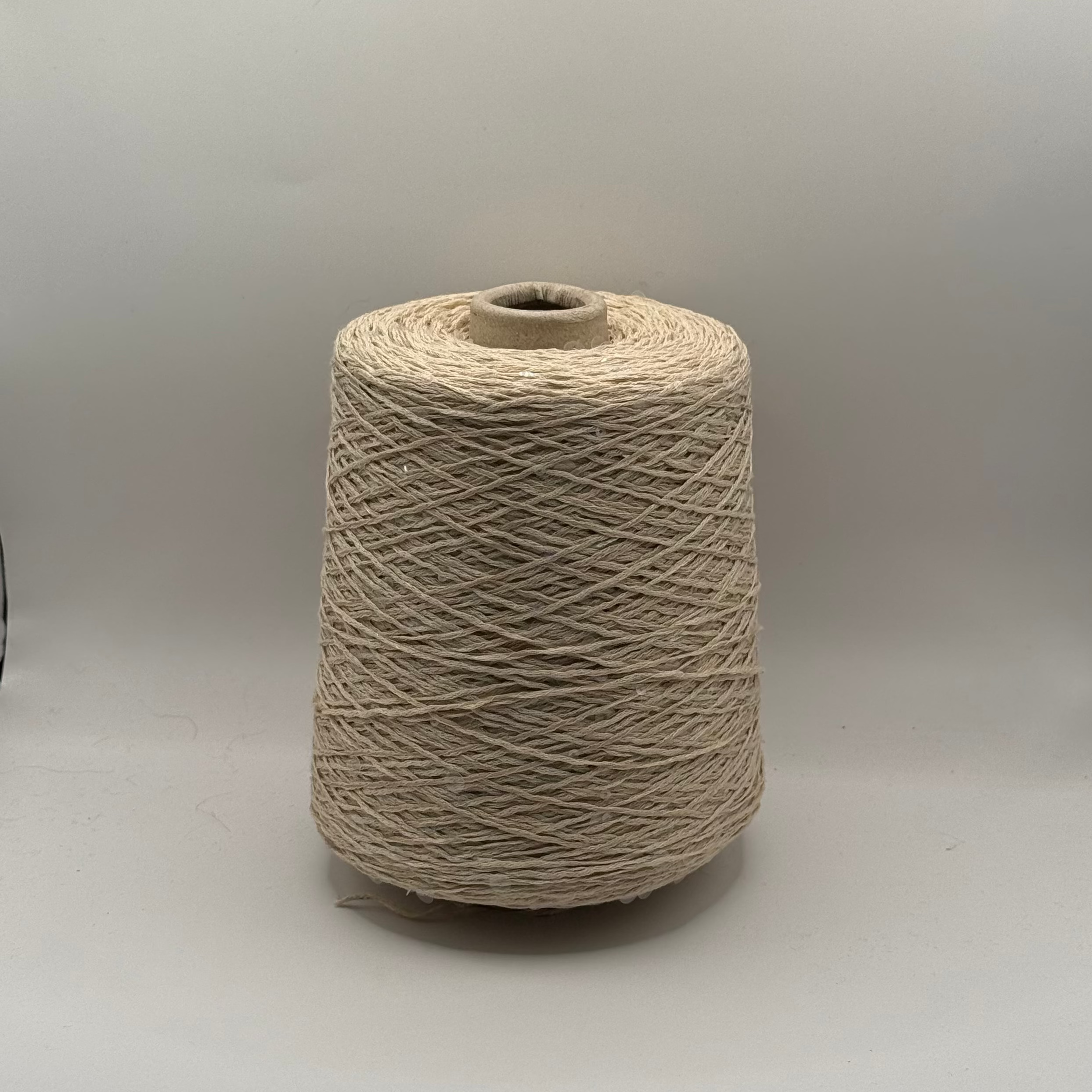 New Mill Art. Lissuria 3000, Baumwoll-Lurex-Mischung, Farbe: Moon Glow