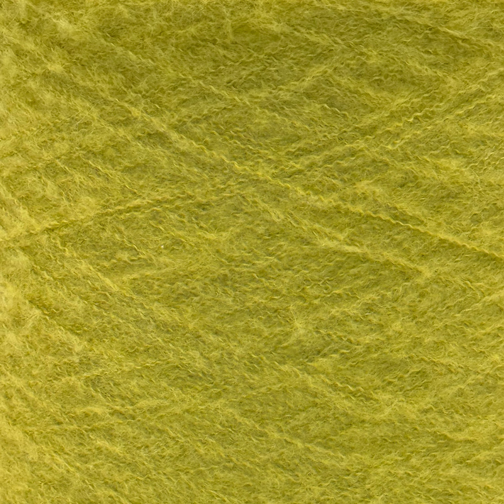 Ri.Go art. Fluffy Cashmere Nm.9200, brushed cashmere, col. Sunny Lime