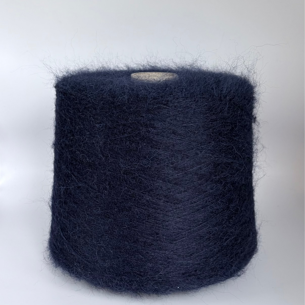Lanificio dell'Olivo Art. Ecorouge 15000, Alpaka-Mohair-Mischung, Farbe: Tiefes Meer