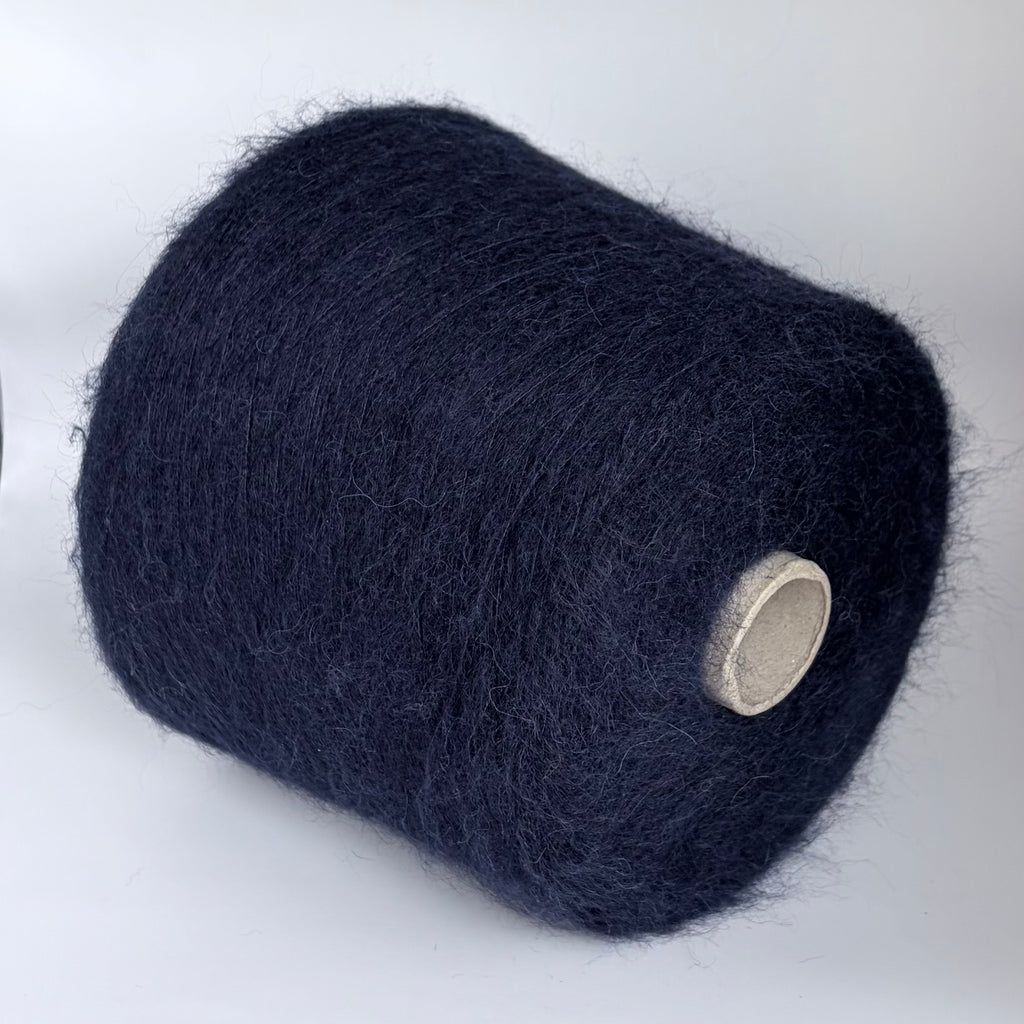 Lanificio dell'Olivo Art. Ecorouge 15000, Alpaka-Mohair-Mischung, Farbe: Tiefes Meer