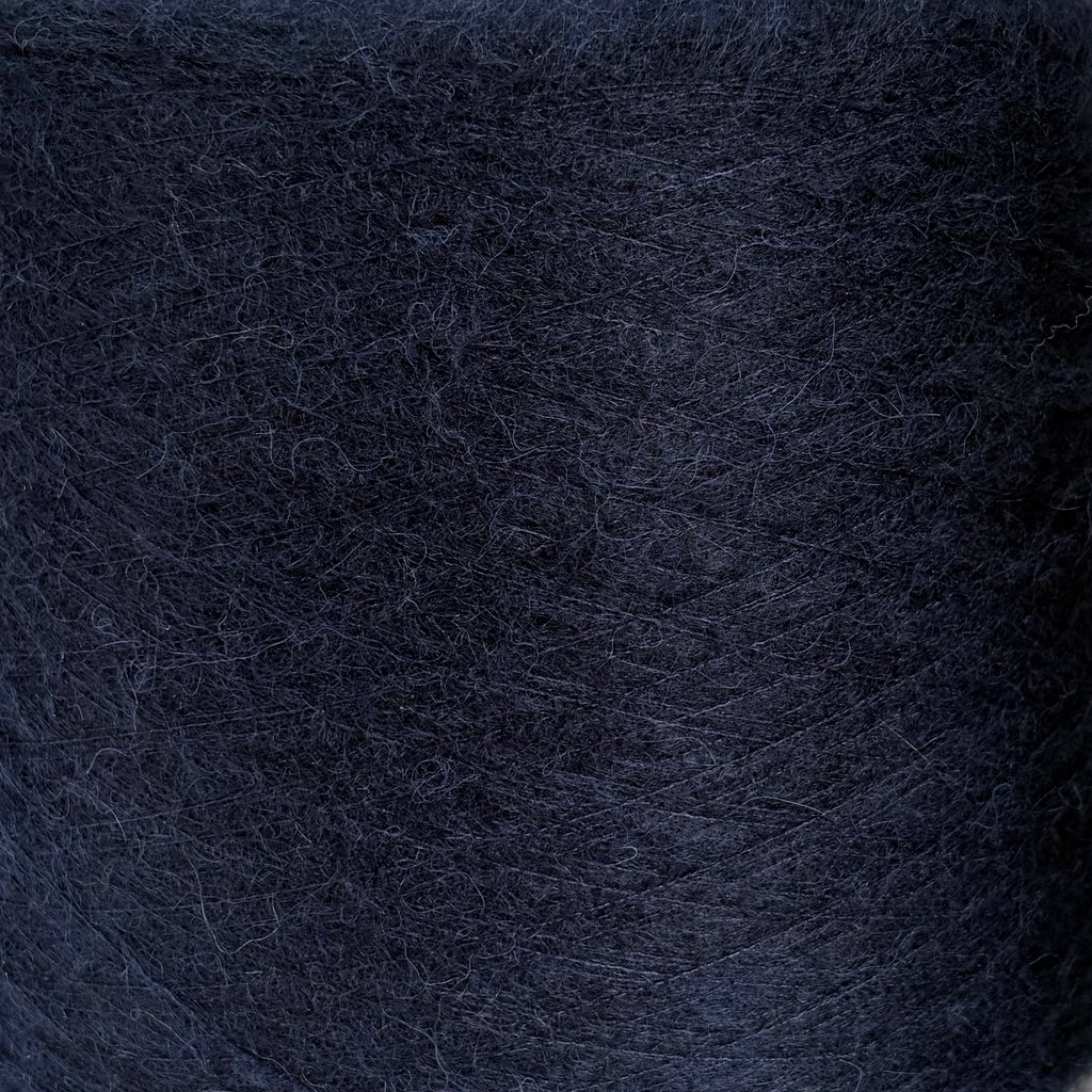Lanificio dell'Olivo Art. Ecorouge 15000, Alpaka-Mohair-Mischung, Farbe: Tiefes Meer