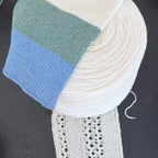 Filati Buratti art. Seta Bourette 4000, bourette silk, Farbe: Vergissmeinnicht