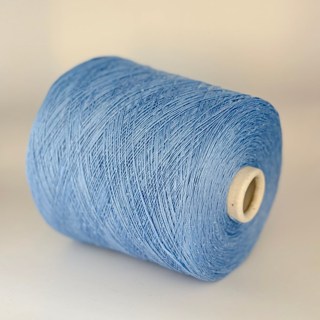 Ri.Go, Art. Shantung 6500, 100 % Seide, Farbe: Blauer Scheinmohn