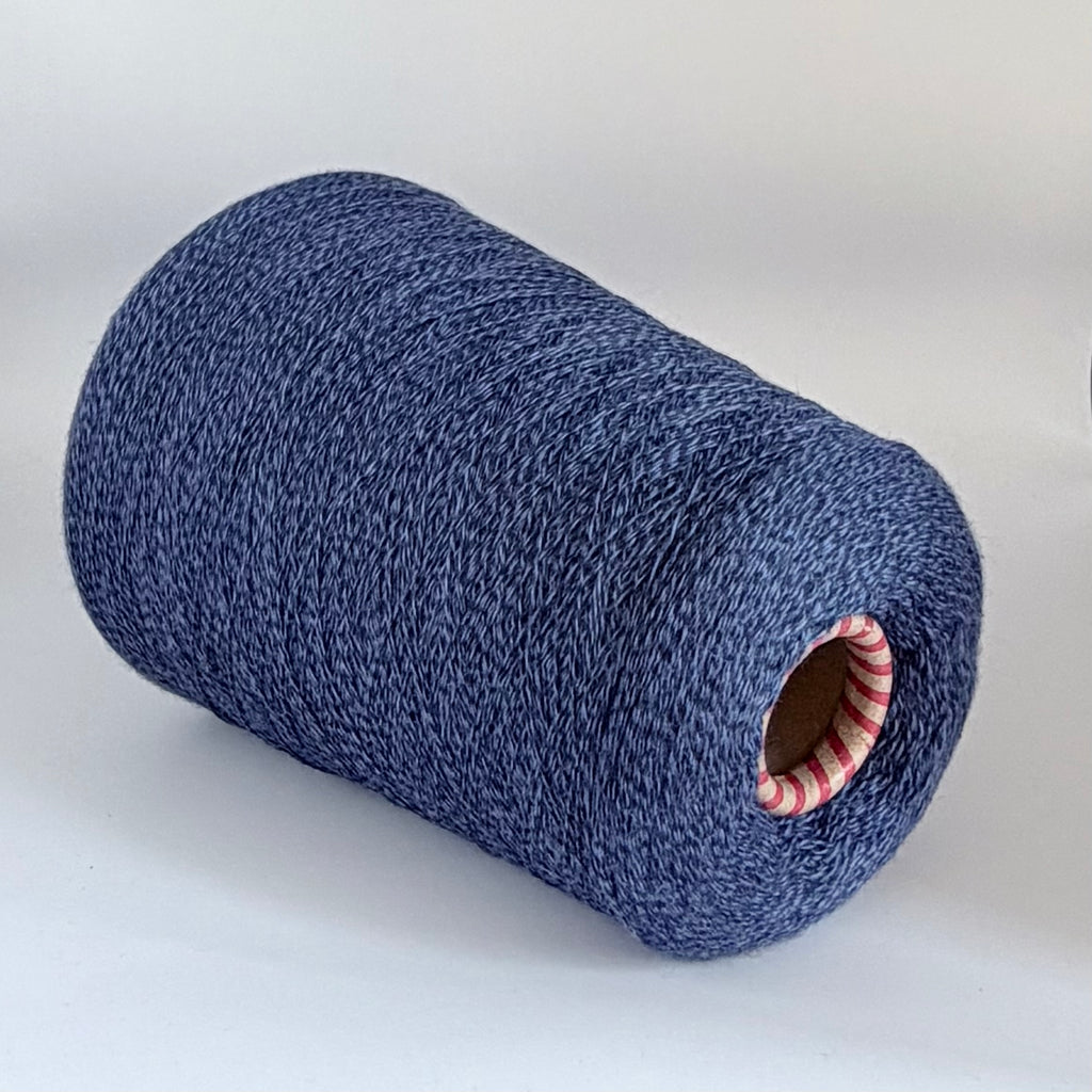 Zegna Baruffa Art. Cashwool 2/30, 100 % Merinowolle, Farbe: Denim Melange