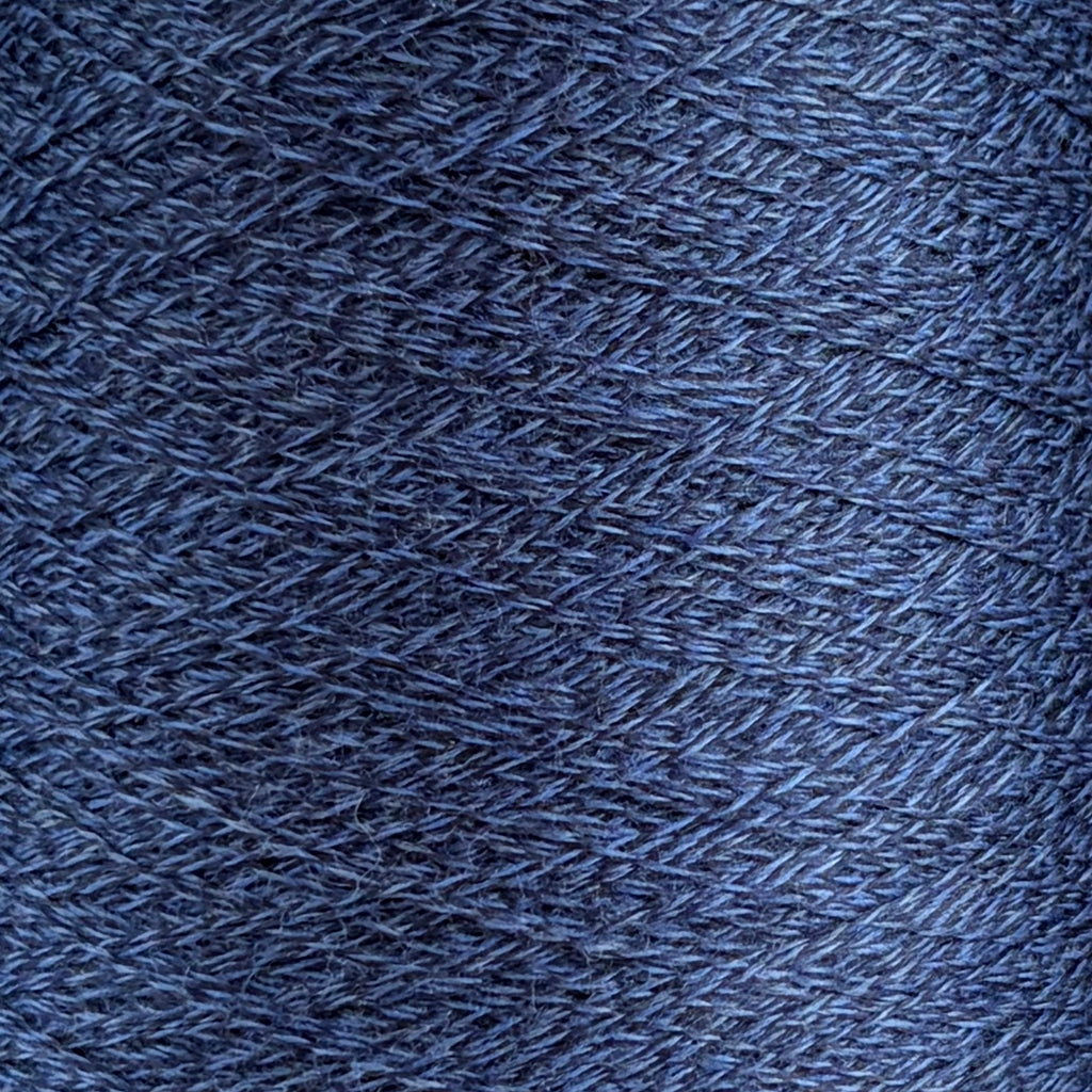 Zegna Baruffa Art. Cashwool 2/30, 100 % Merinowolle, Farbe: Denim Melange