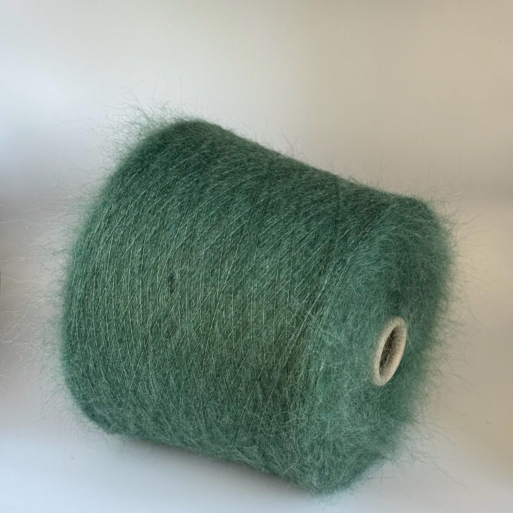 Filcom Art. Tramonto 8000, Seidenmohair, Farbe: Seegrün