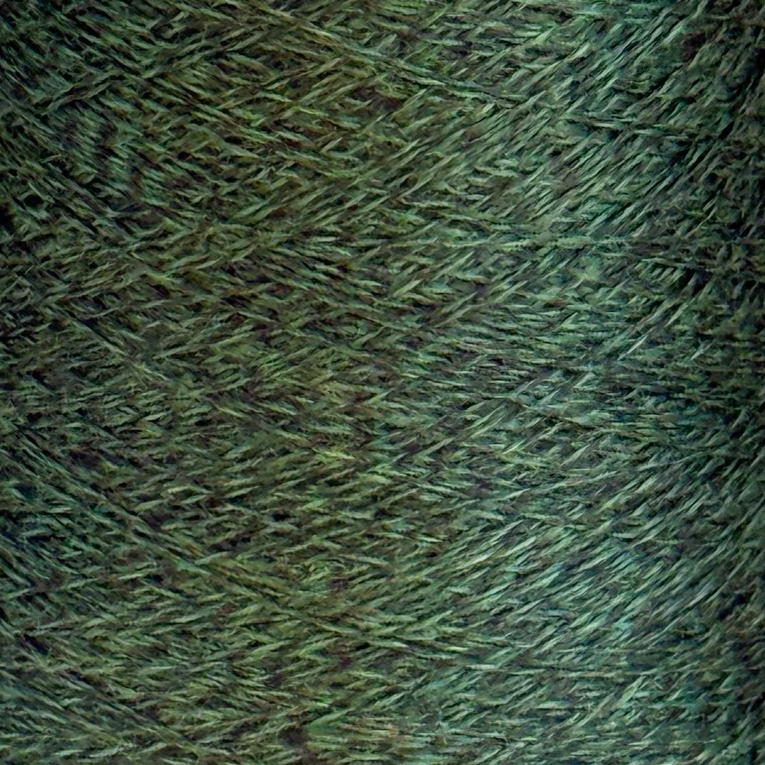 Zegna Baruffa Art. Cashwool 2/30, 100 % Merinowolle, Farbe: Oliven-Mix