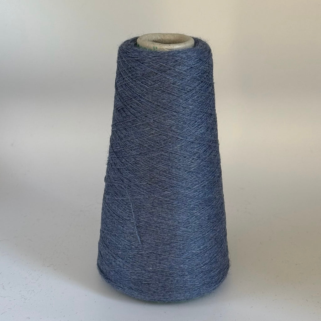 Zegna Baruffa Art. Cashwool 2/30, 100 % Merinowolle, Farbe: Denim