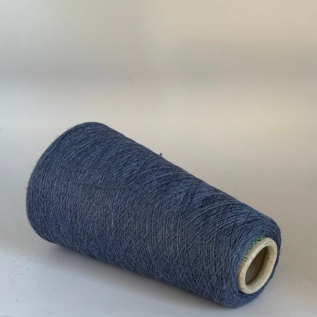 Zegna Baruffa Art. Cashwool 2/30, 100 % Merinowolle, Farbe: Denim
