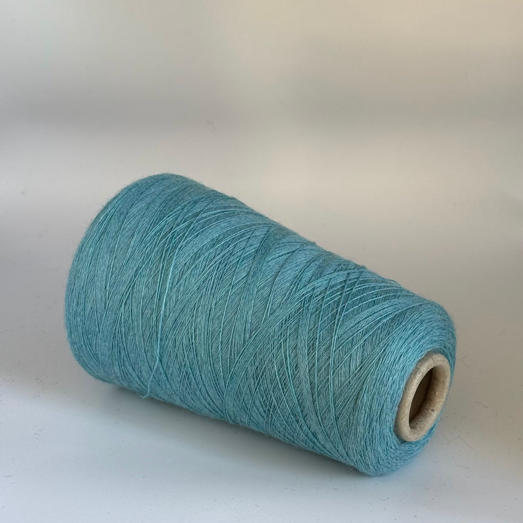 Zegna Baruffa Art. Cashwool 2/30, 100 % Merinowolle, Farbe: Blaue Lagune