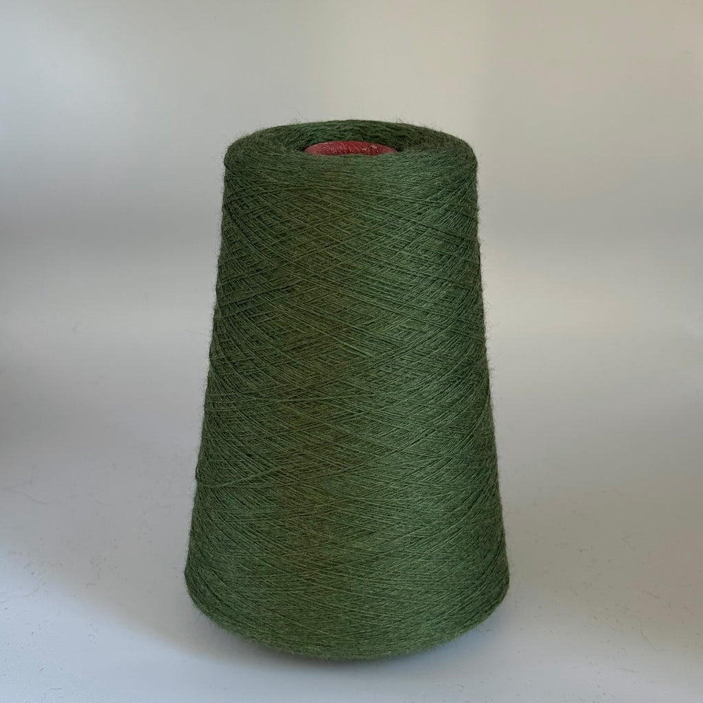 Zegna Baruffa Art. Cashwool 2/30, 100 % Merinowolle, Farbe: Kräutergarten
