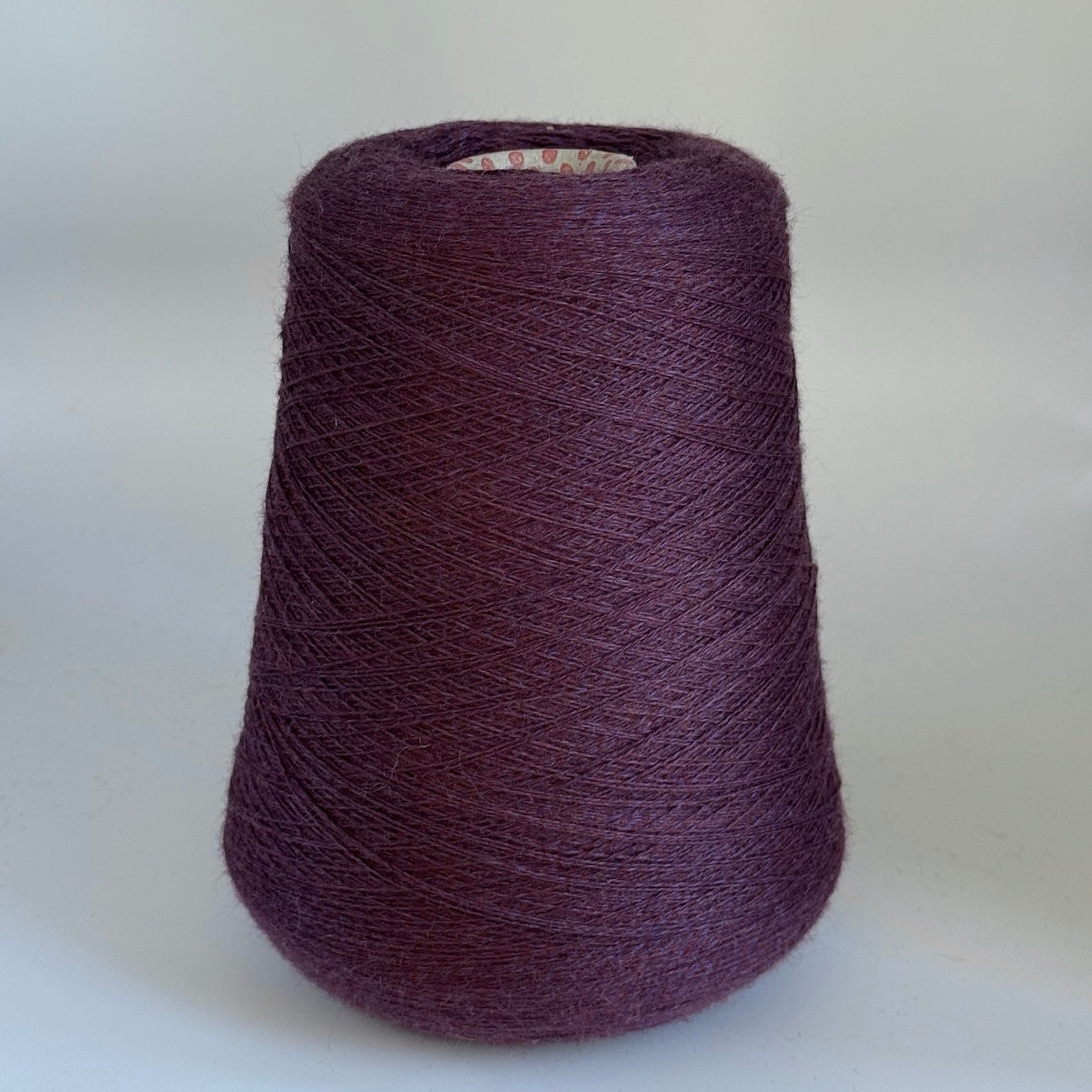 Zegna Baruffa art. Cashwool 2/30, merino 100% col. Plum compôte