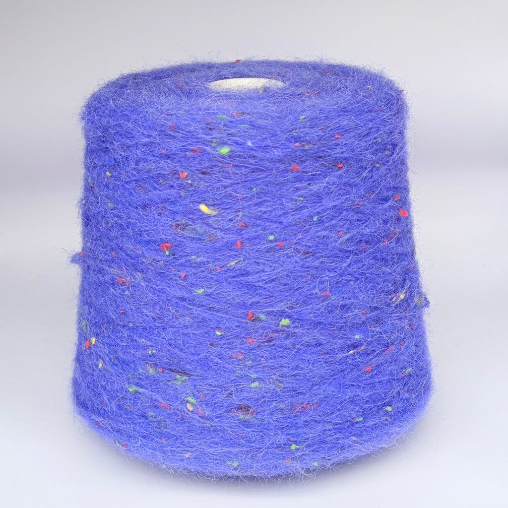 Ri.Go art. Multipoint 4600, alpaca-merino blend, col. Blueberry icing  with sprinkles