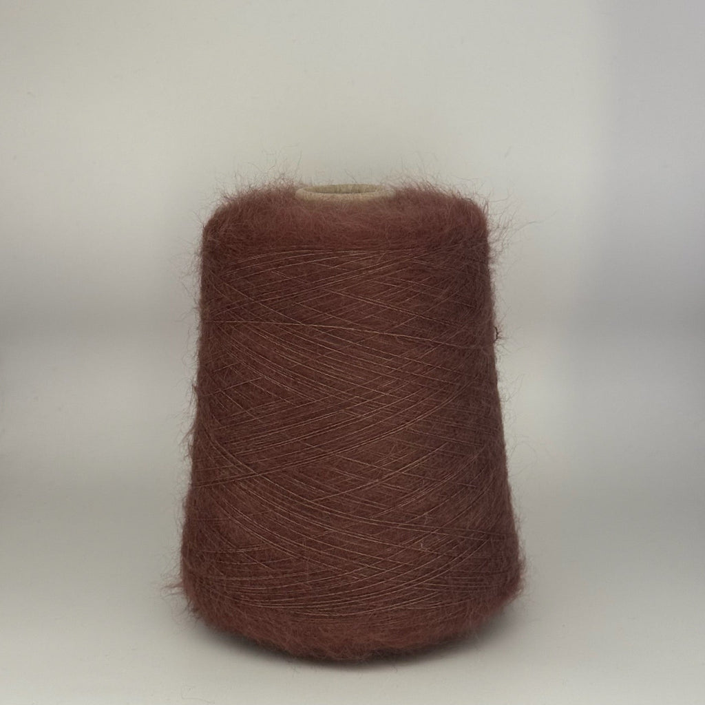 Lineapiu art. Camelot Silk 9000, Seidenmohair, Farbe: Kastanie