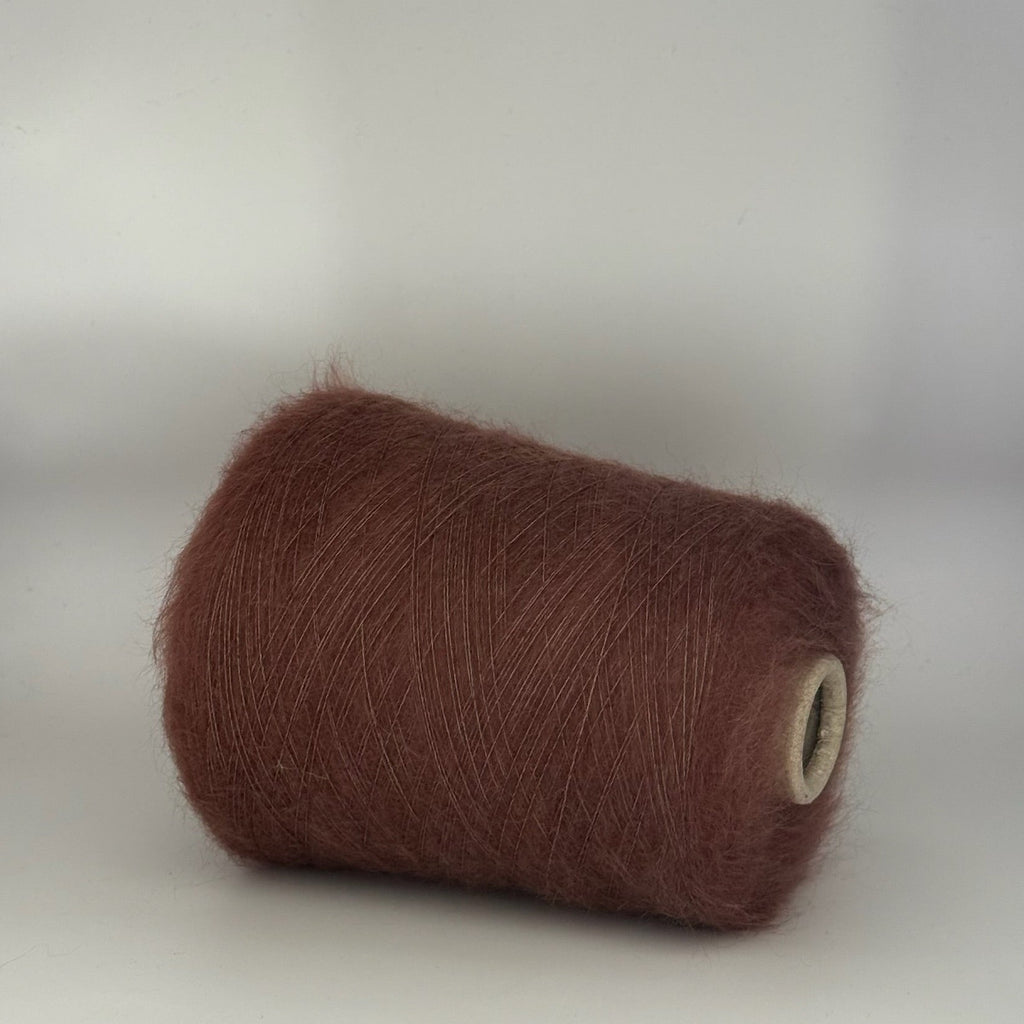 Lineapiu art. Camelot Silk 9000, Seidenmohair, Farbe: Kastanie