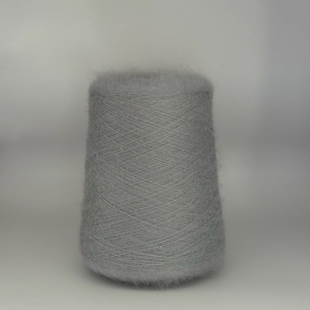 Lineapiu art. Camelot Silk 9000, Seidenmohair, Farbe: Silber-Wolke