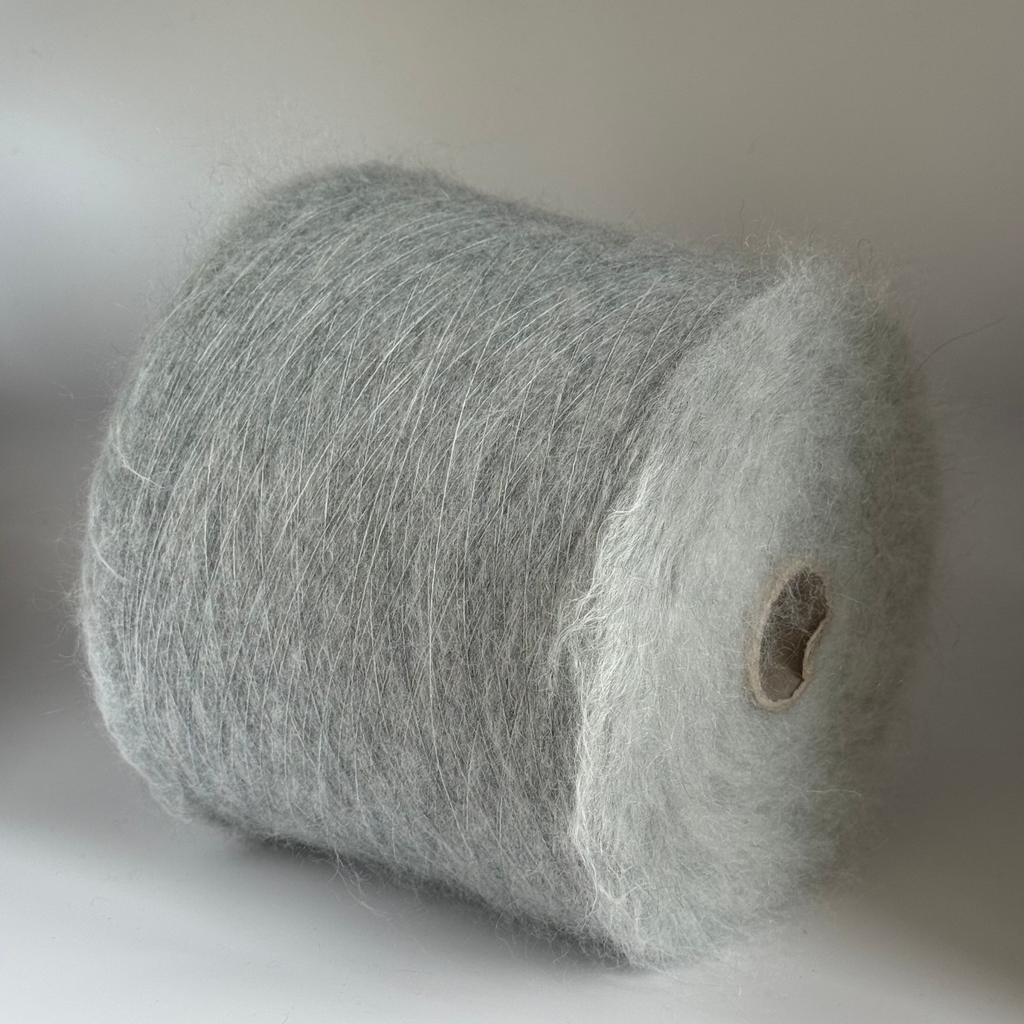 Lanificio dell'Olivo Art. Ecorouge 15000, Alpaka-Mohair-Mischung, Farbe: Mondlicht