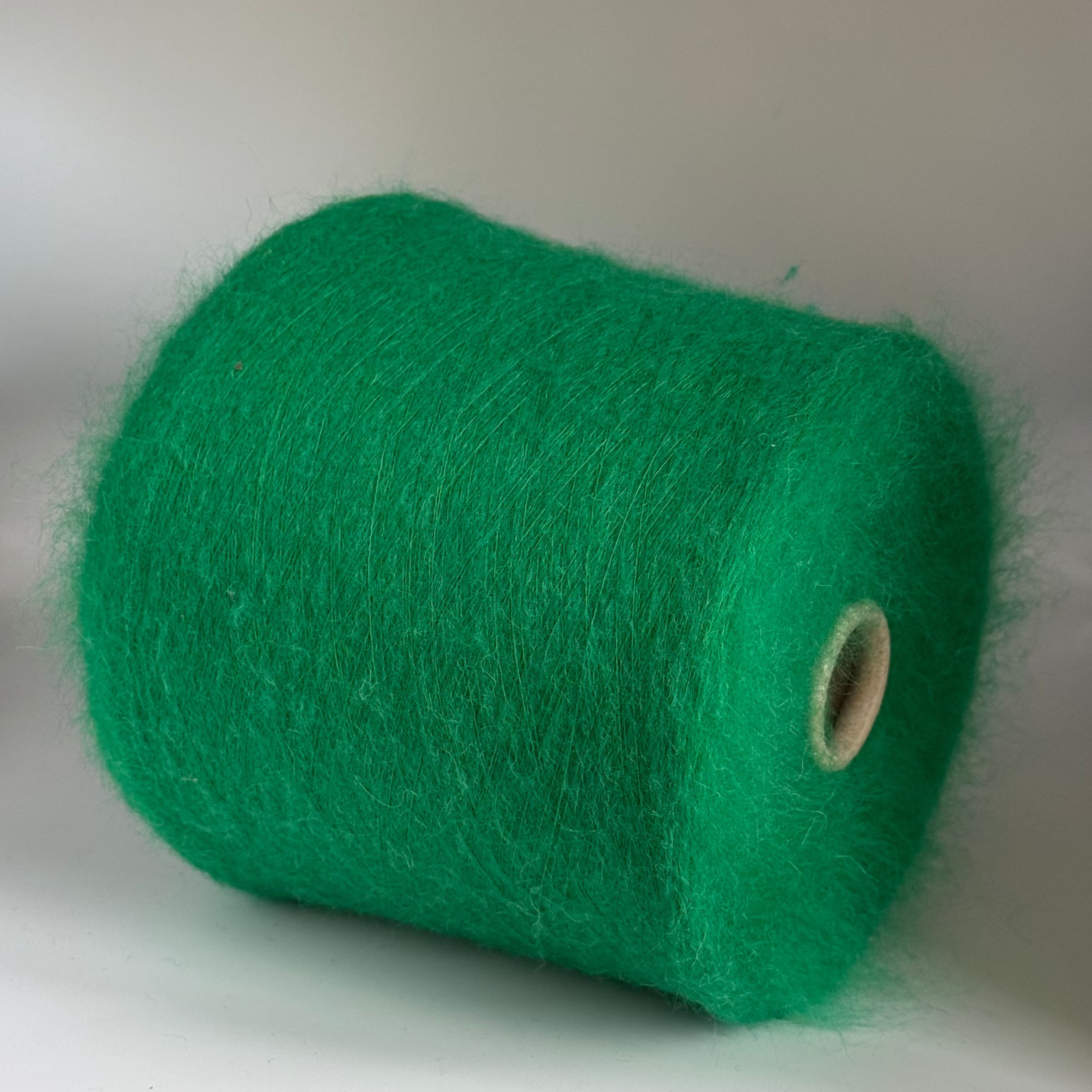 Lanificio dell'Olivo Art. Ecorouge 15000, Alpaka-Mohair-Mischung, Farbe: Leuchtendes Grün