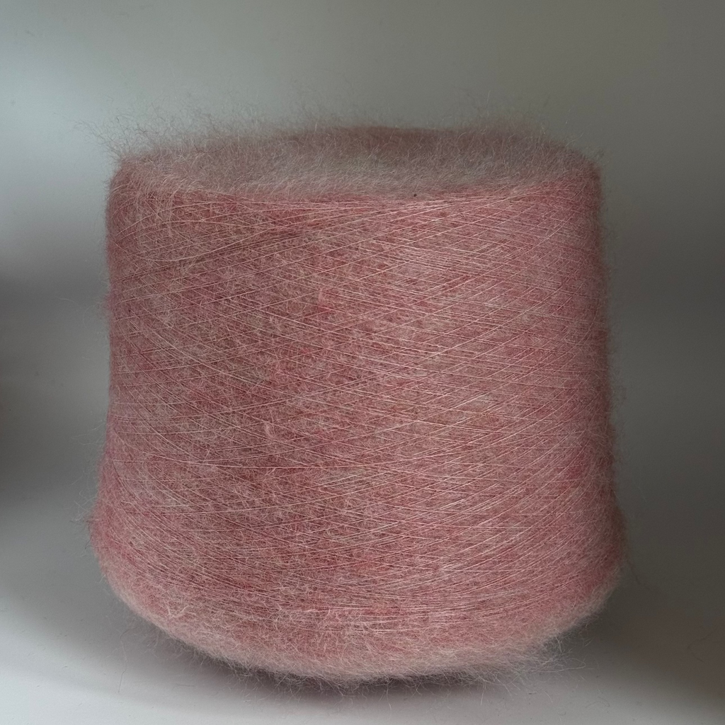 Lanificio dell'Olivo Art. Ecorouge 15000, Alpaka-Mohair-Mischung, Farbe: Rosenquarz