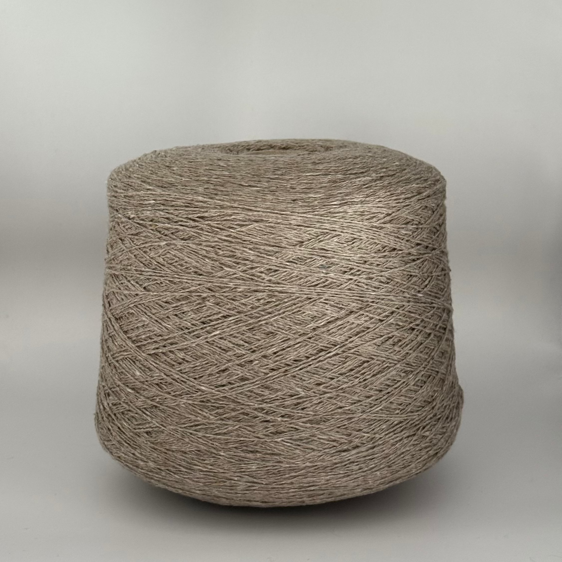 Cariaggi Art. Malfile Tweed 2/13, Merino-Kaschmir-Mischung, Farbe: Zimt-Haferbrei