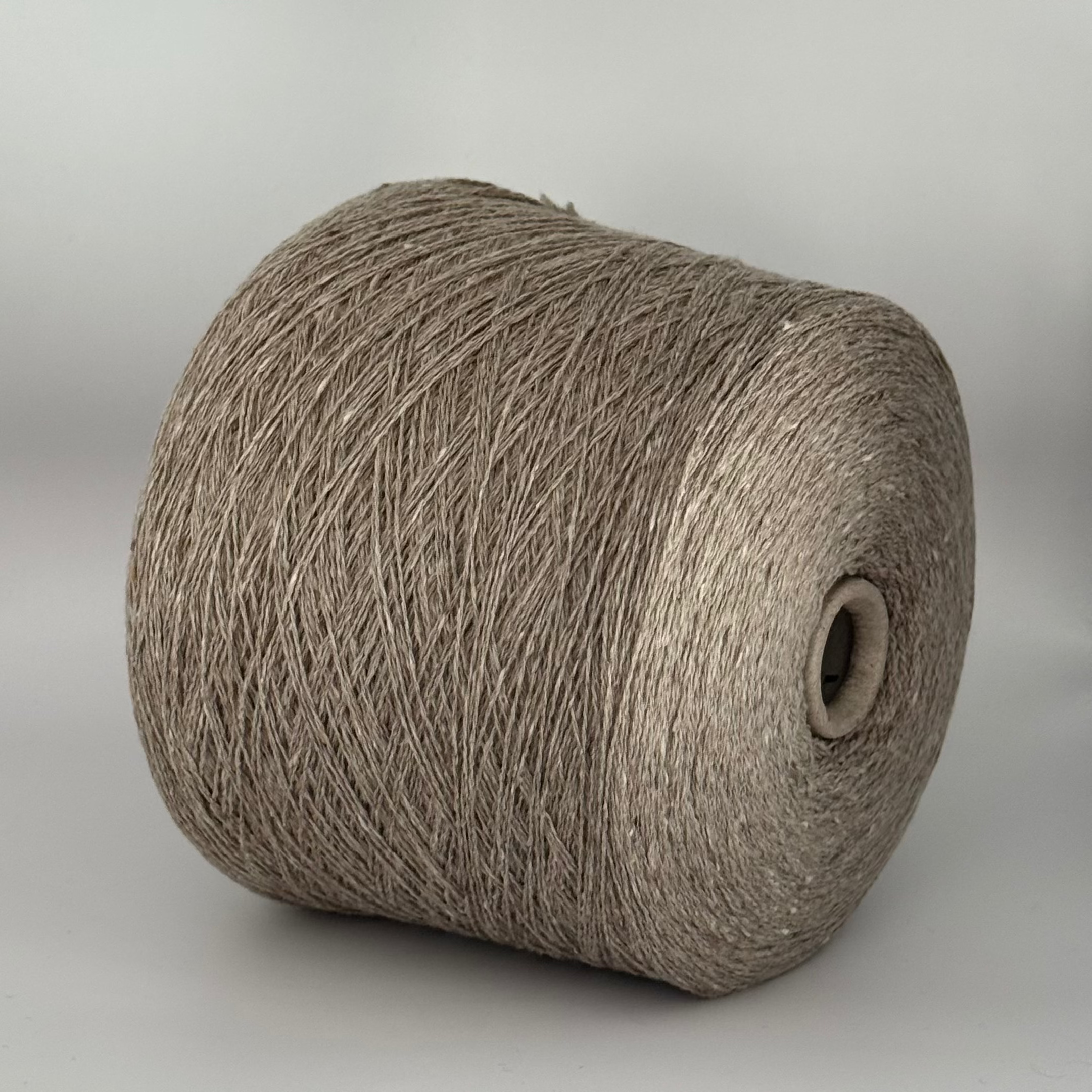 Cariaggi Art. Malfile Tweed 2/13, Merino-Kaschmir-Mischung, Farbe: Zimt-Haferbrei