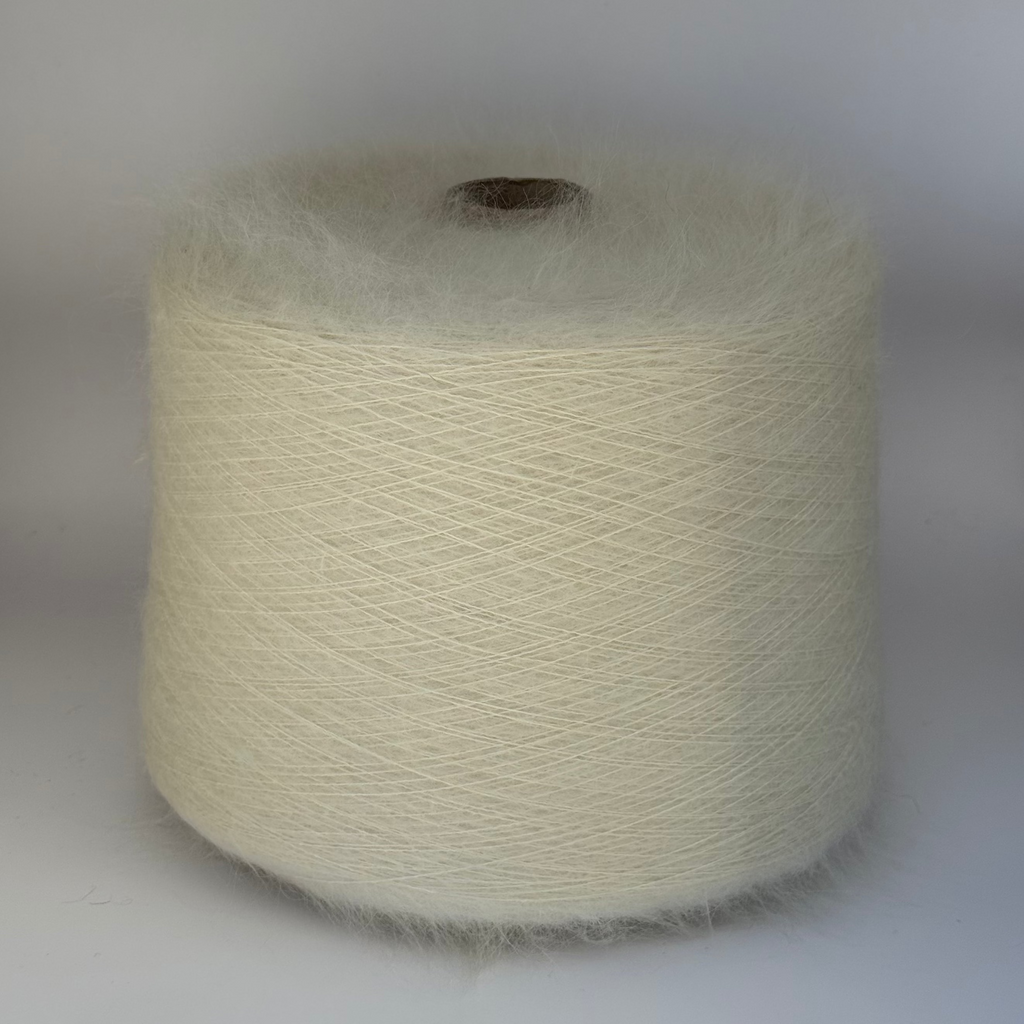 Lineapiu Art. Camelot Silk 9000, Seidenmohair, Farbe: Perlweiß