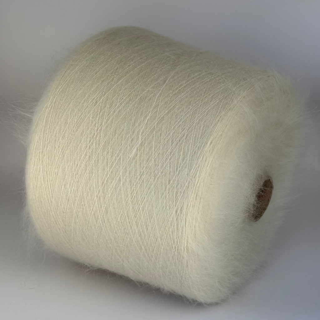 Lineapiu Art. Camelot Silk 9000, Seidenmohair, Farbe: Perlweiß