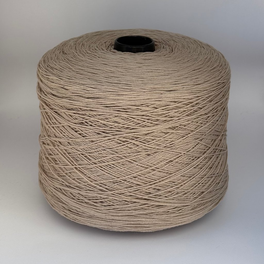 Loro Piana art. Lana cash 2/18, merino-cashmere blend, col. Almond Beige